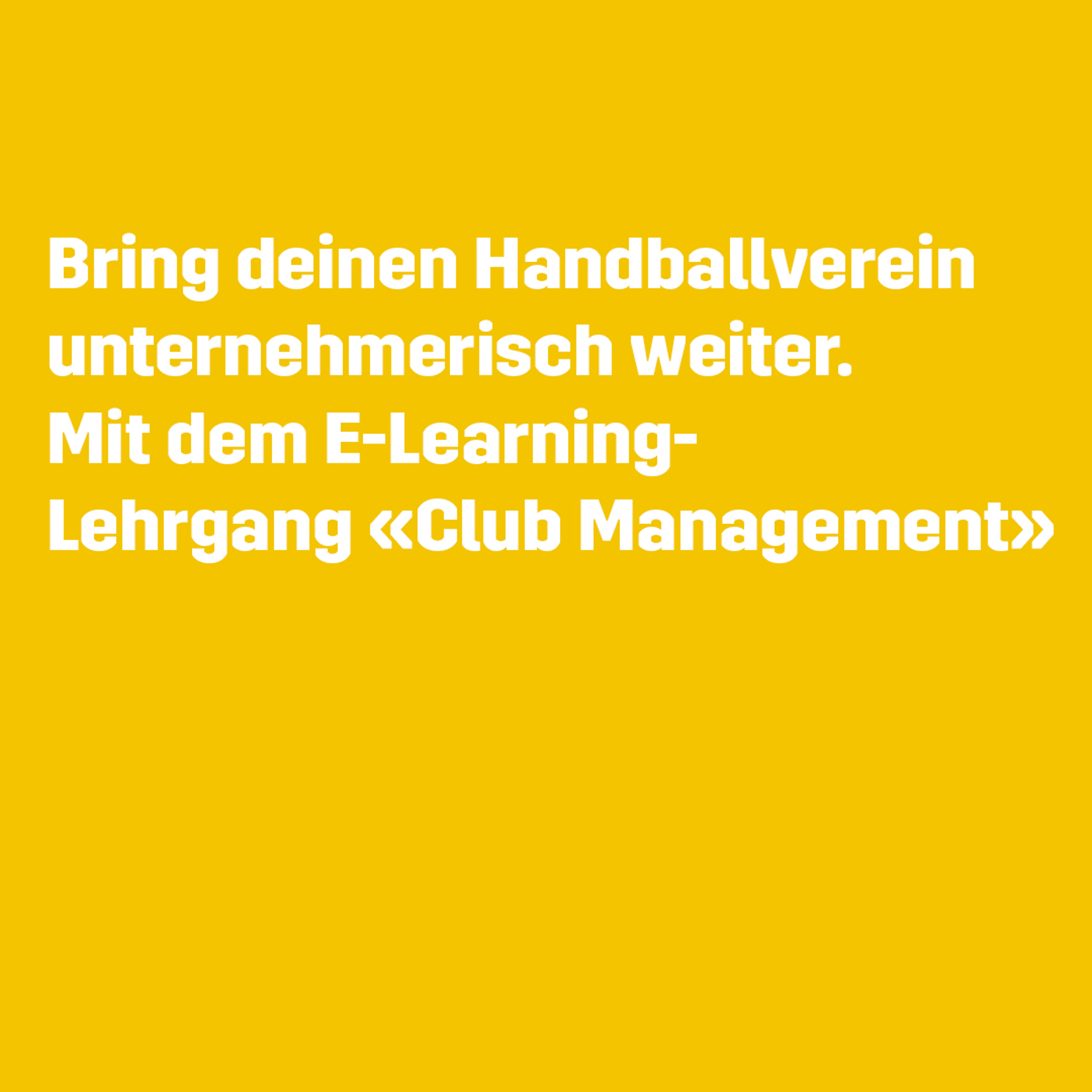 Swissolympic Academy Masterlayouts 1080X1080px DE Subline Gelb