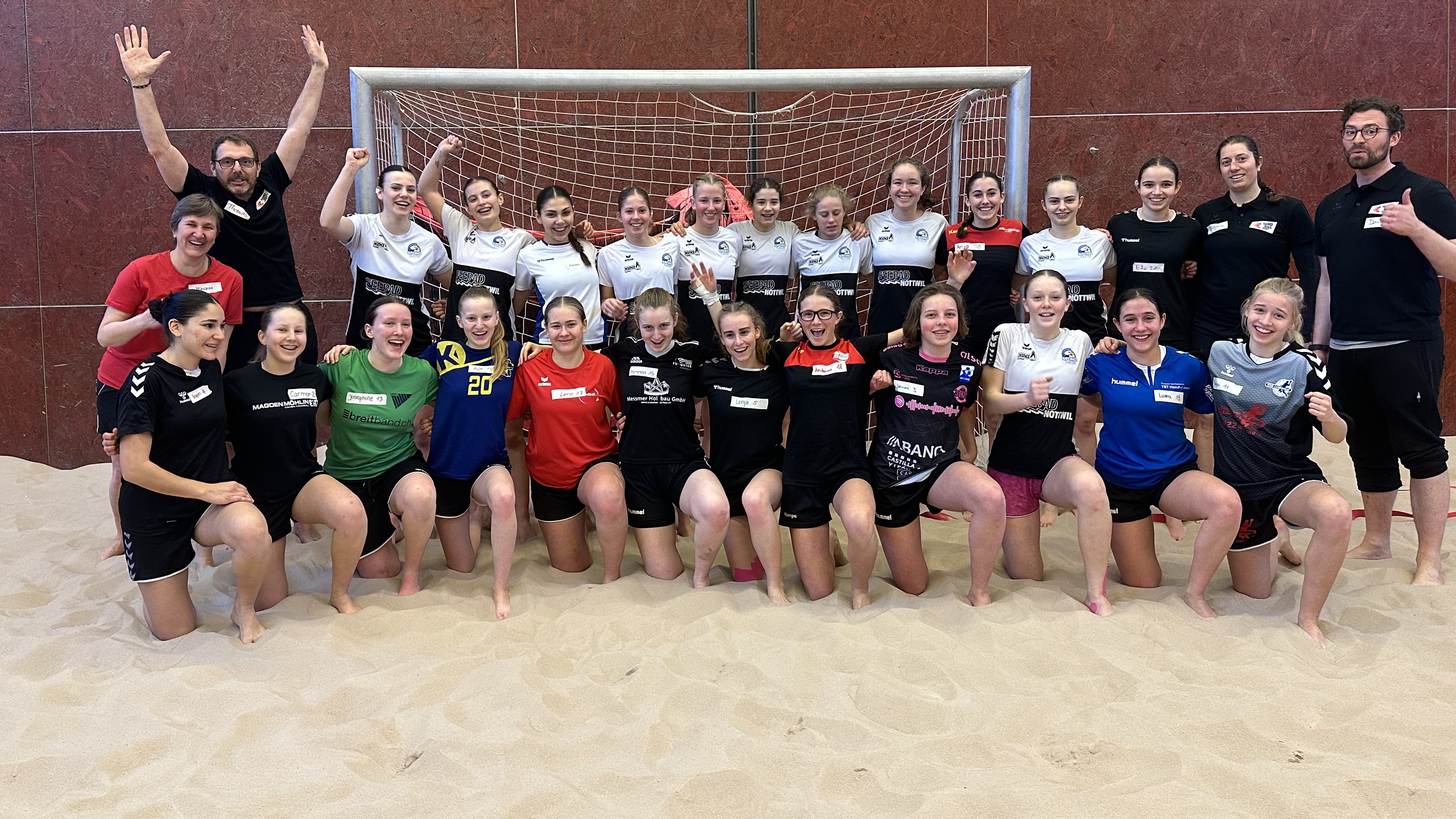 U17 Beach Frauen Nachwuchs In Der Vorbereitung Zur EM