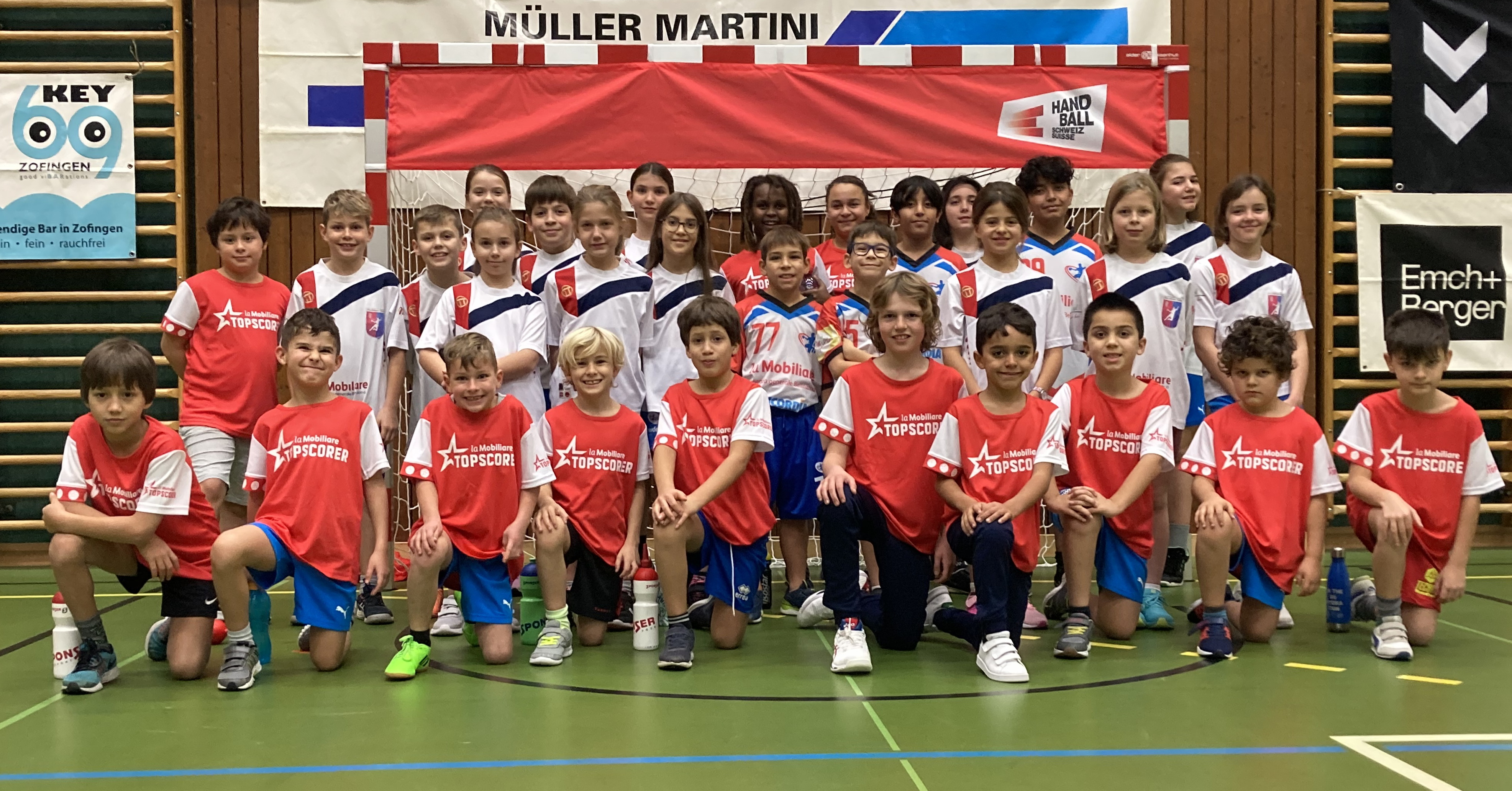 Tessiner Minihandballer Innen Am Turnier In Zofingen November 2022