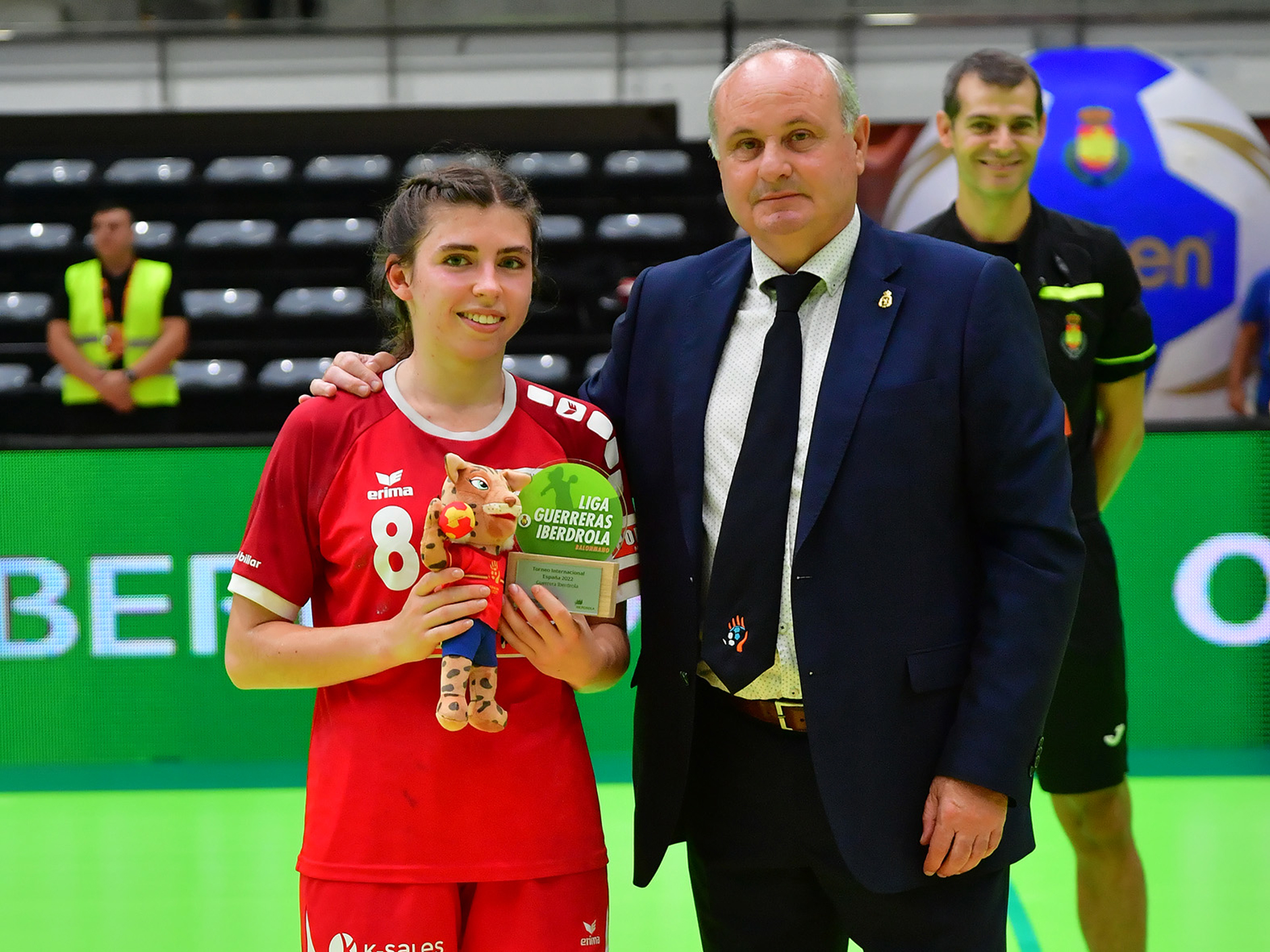 Mia Emmenegger wurde nach dem Tunesien-Spiel zum "Best Player" gewählt
