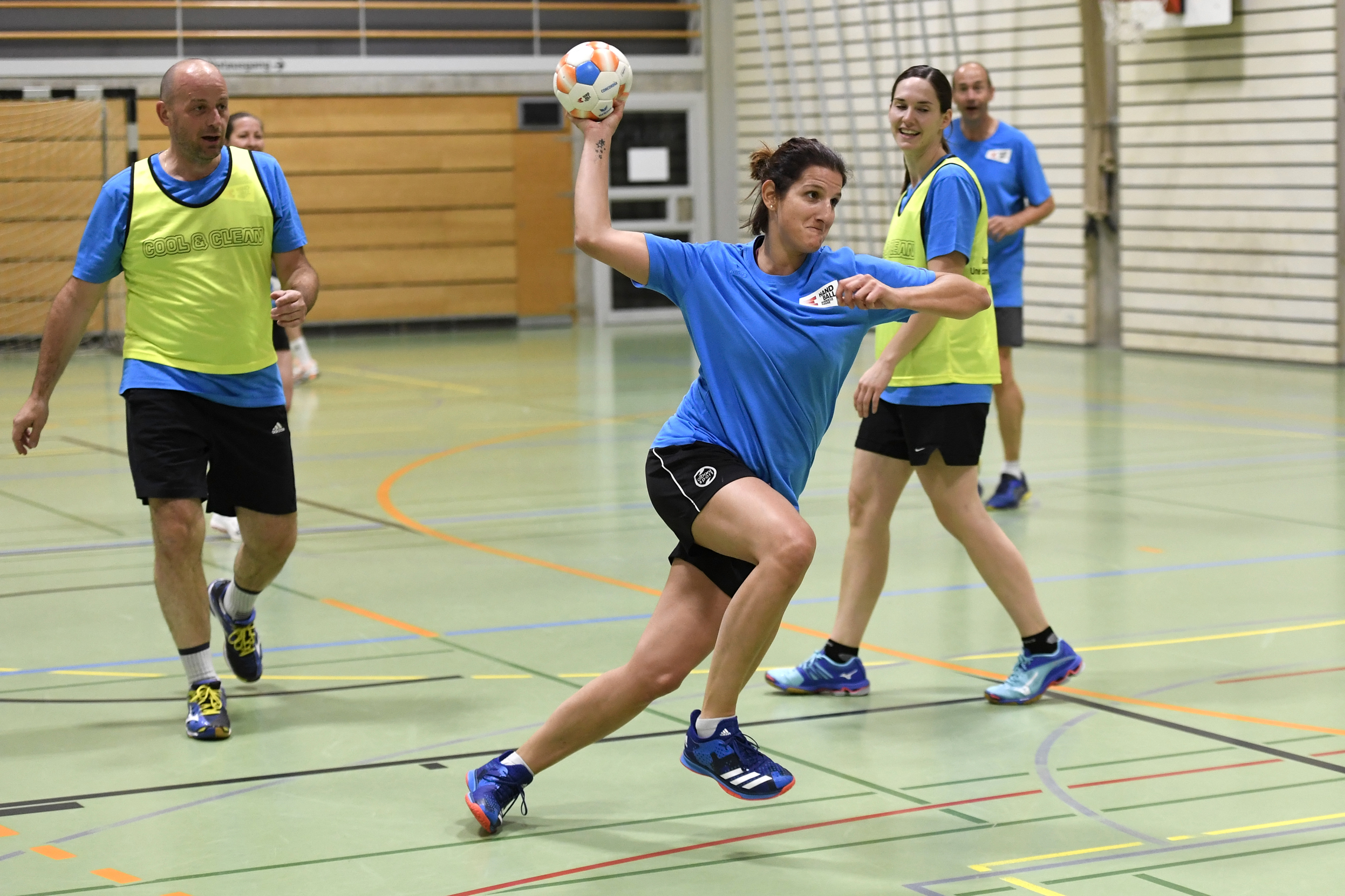 Spiel bei HandballGym (Foto Alex Wagner)