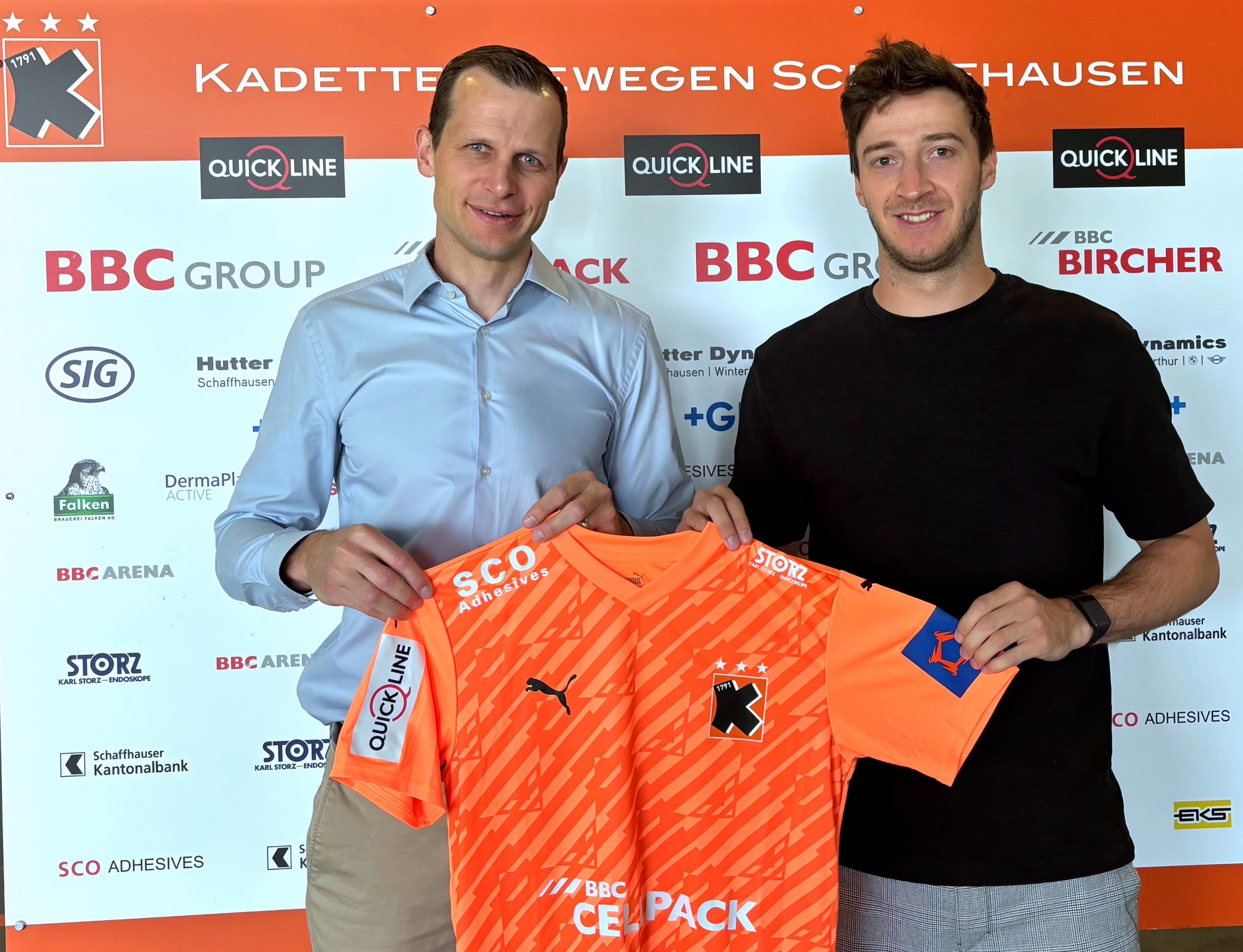 Lukas Saueressig zu den Kadetten