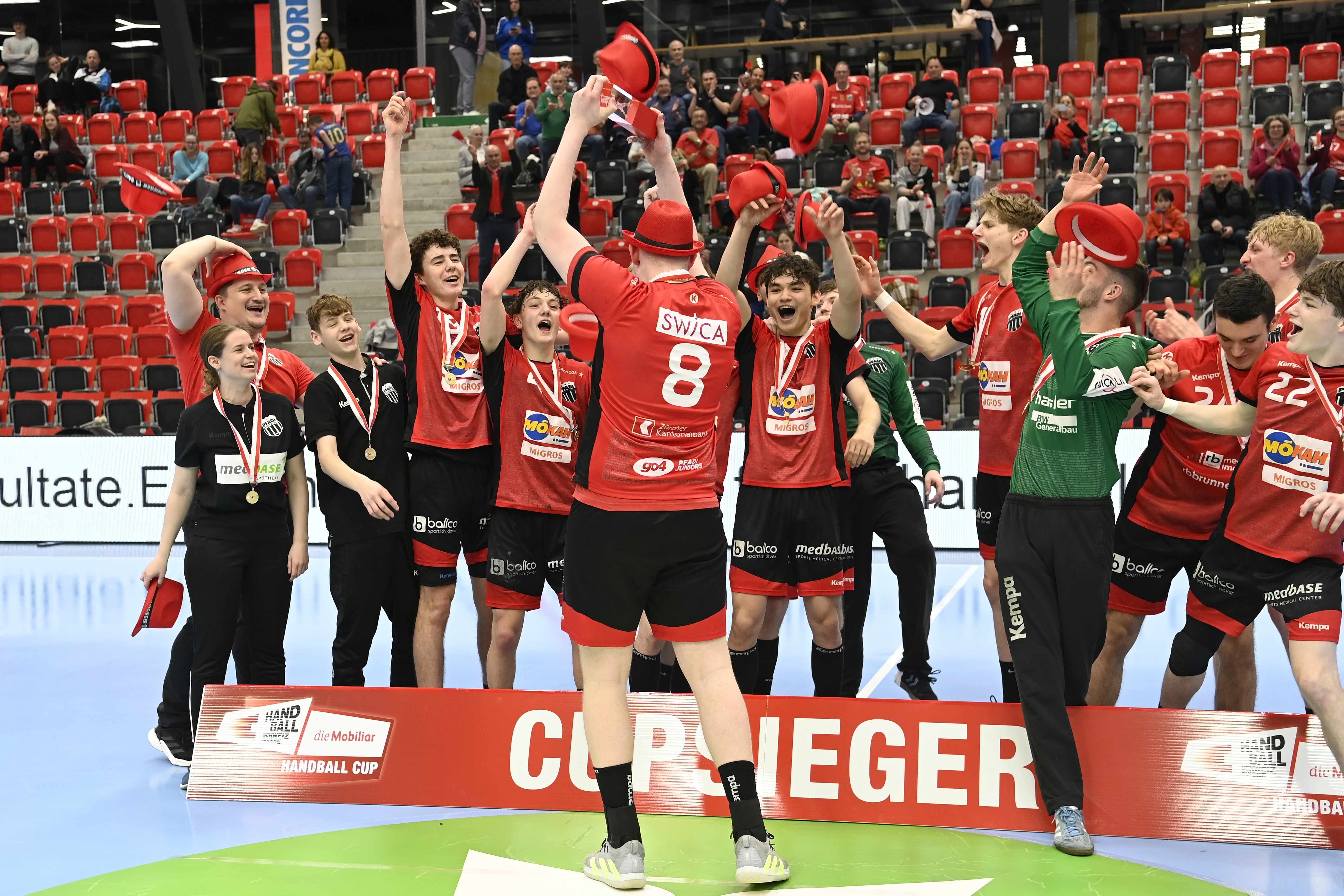 Pfadi Winterthur triumphiert im Cup bei den MU19-Junioren