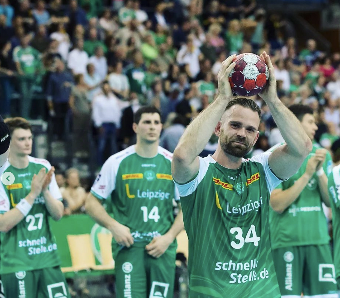 Alen Milosevic bei seinem letzten Heimspiel in Leipzig