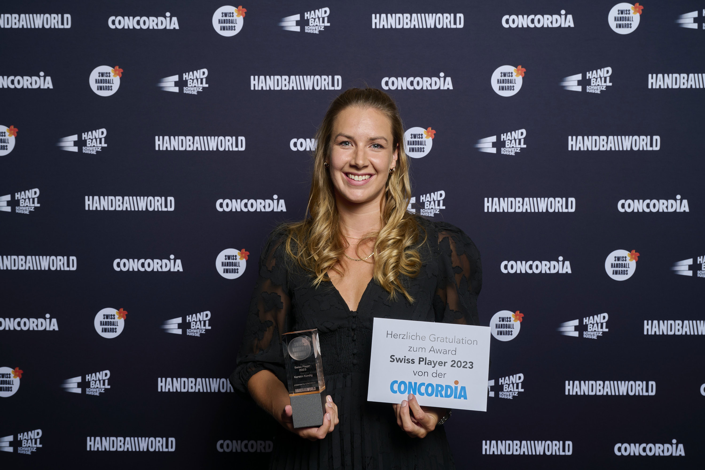 Kerstin Kündig wird als Swiss Player 2023 Frauen ausgezeichnet