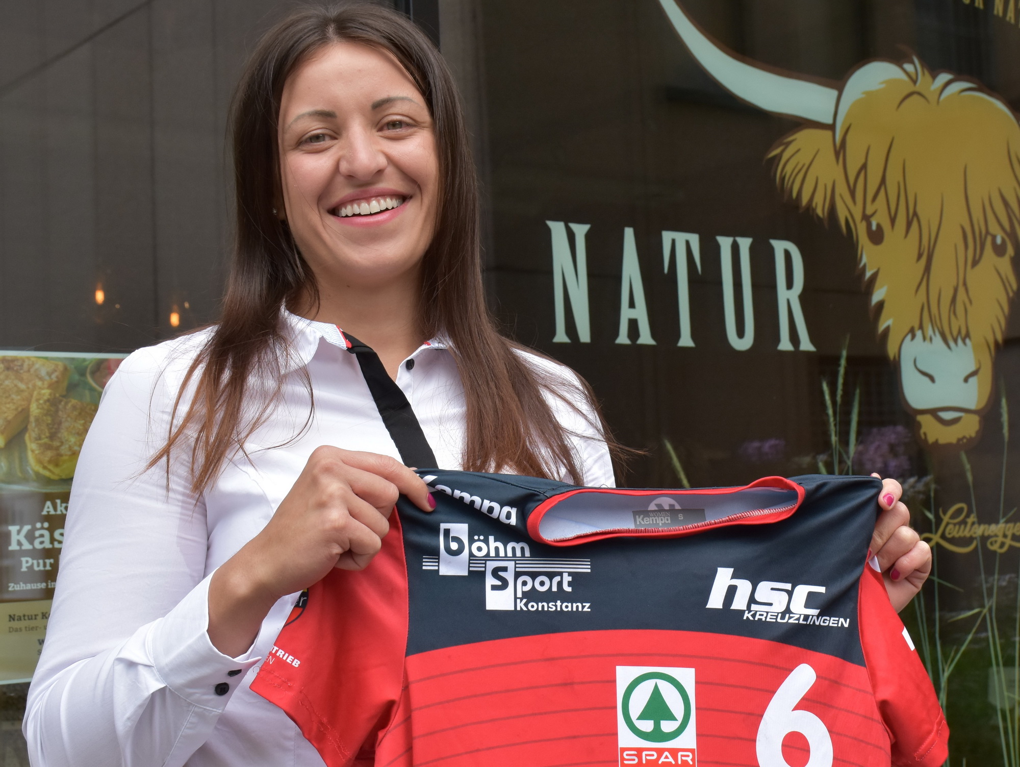 Maria Olsovska trägt ab sofort das Trikot des HSC Kreuzlingen