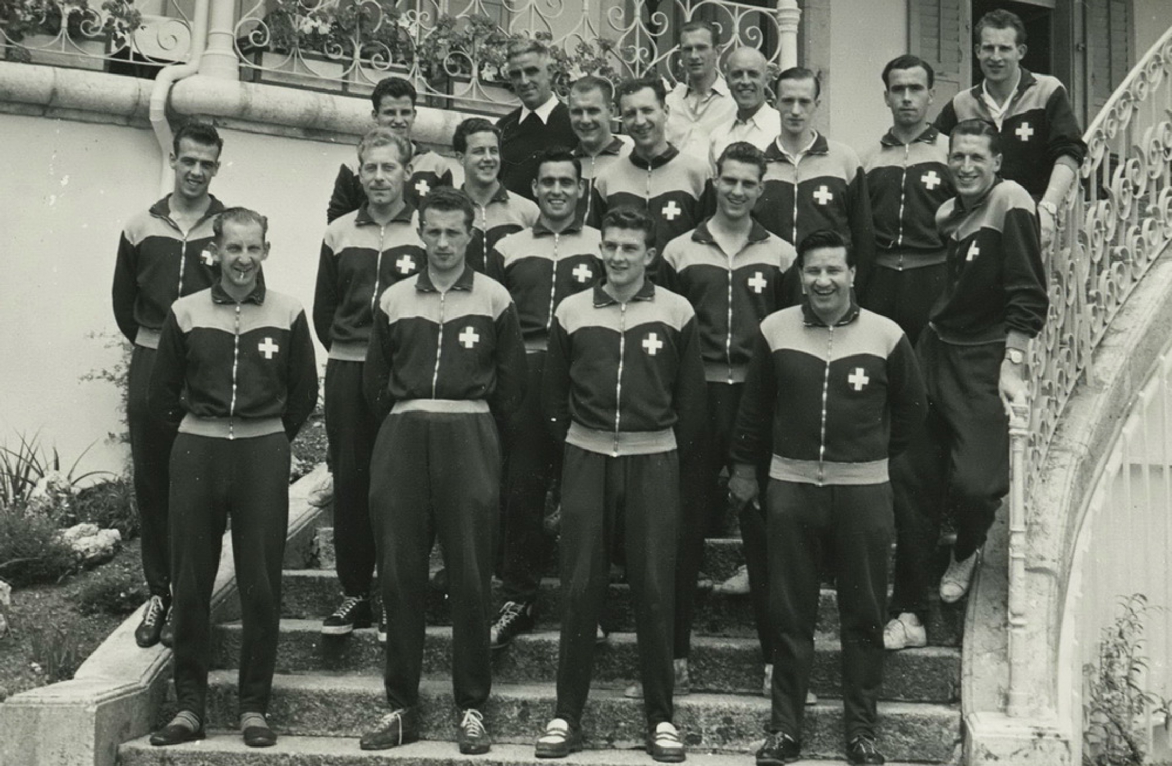 1952 06 08 WM In Der Schweiz Magglingen 05A