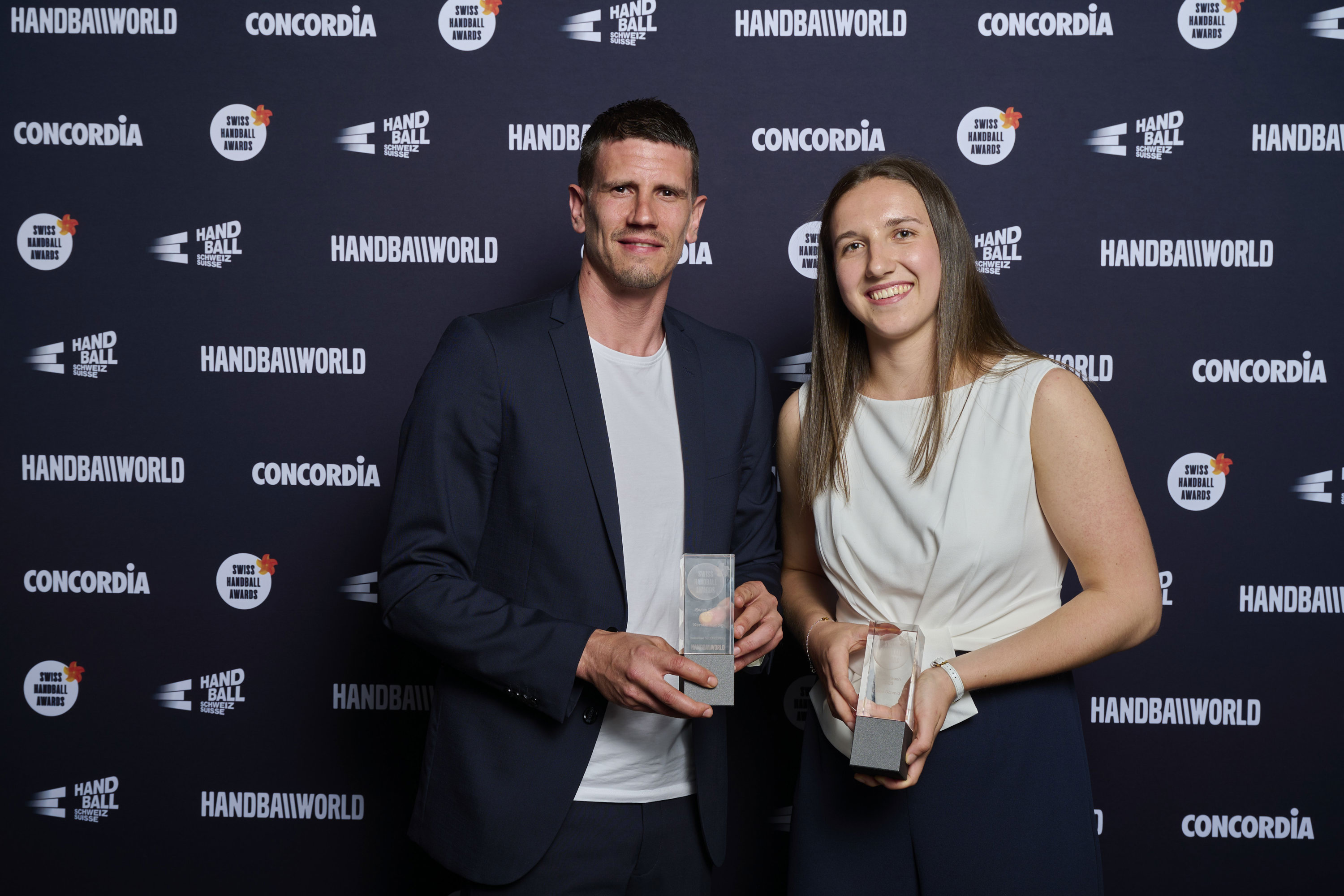 Andy Schmid und Tabea Schmid werden als MVP 2023 ausgezeichnet