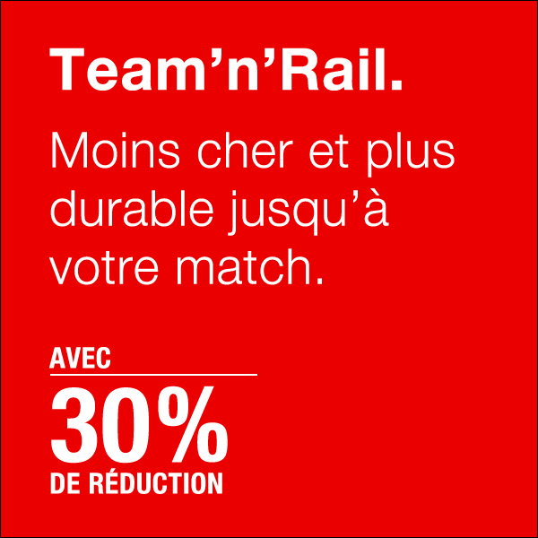 SBB Team n Rail - avec du réduction