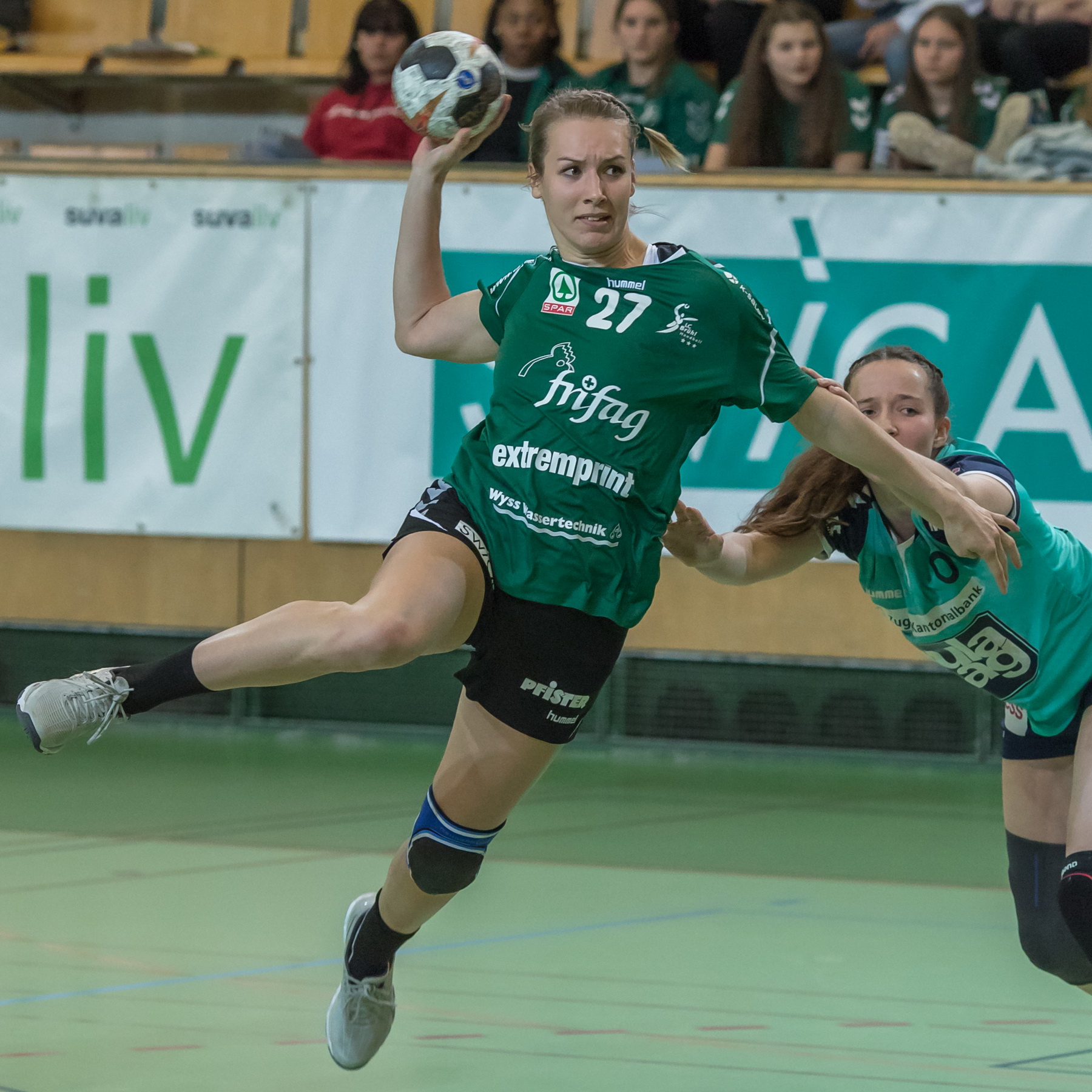 Kerstin Kündig und der LC Brühl gewinnen Spiel 1
