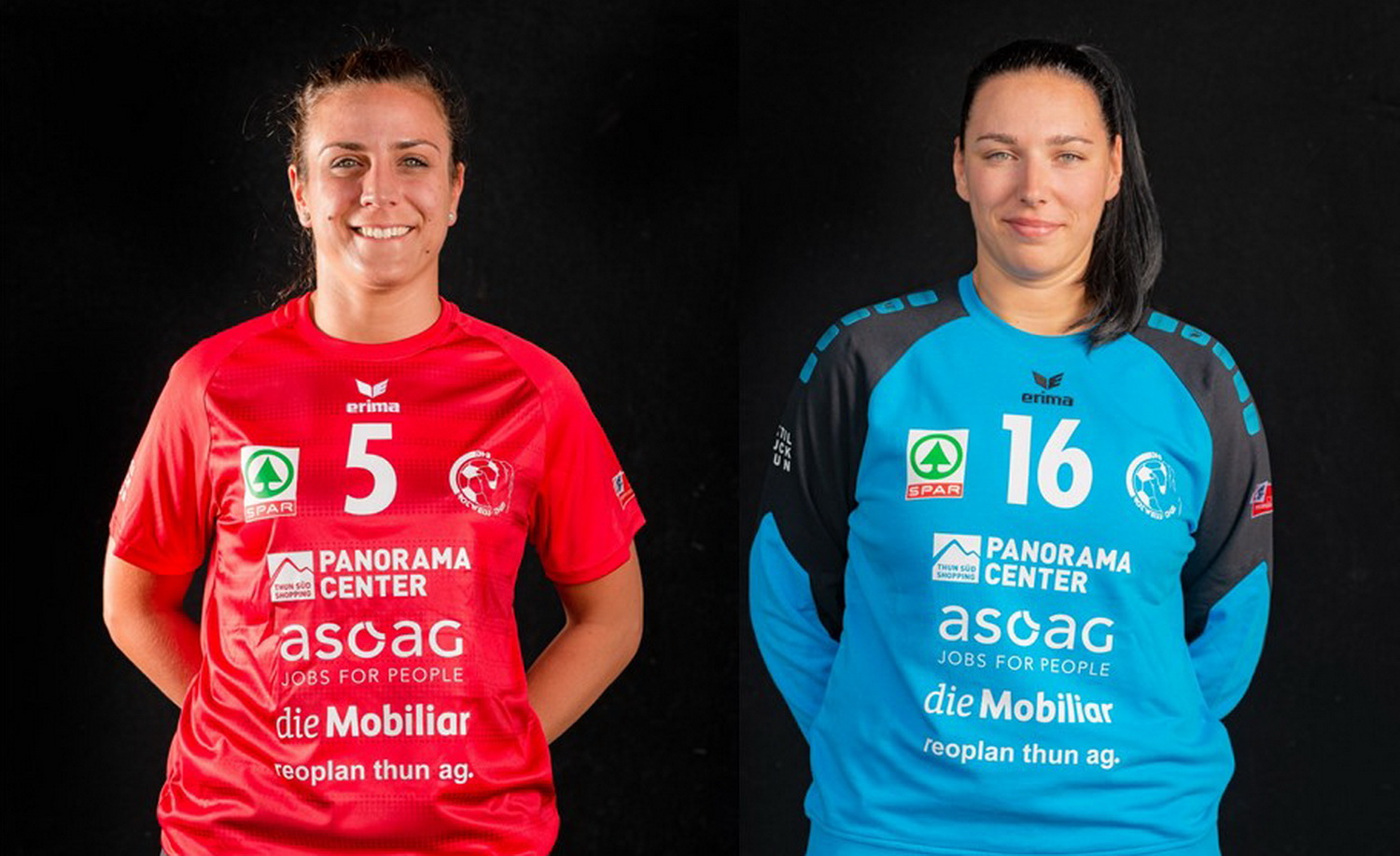 Laura Rotondo (l.) und Karmen Korenic spielen weiter für Rotweiss Thun