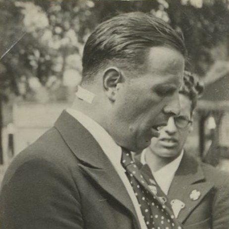 1939 03 Lehrgang Mit Kaundynia, Bern Paul Gerber Portrait