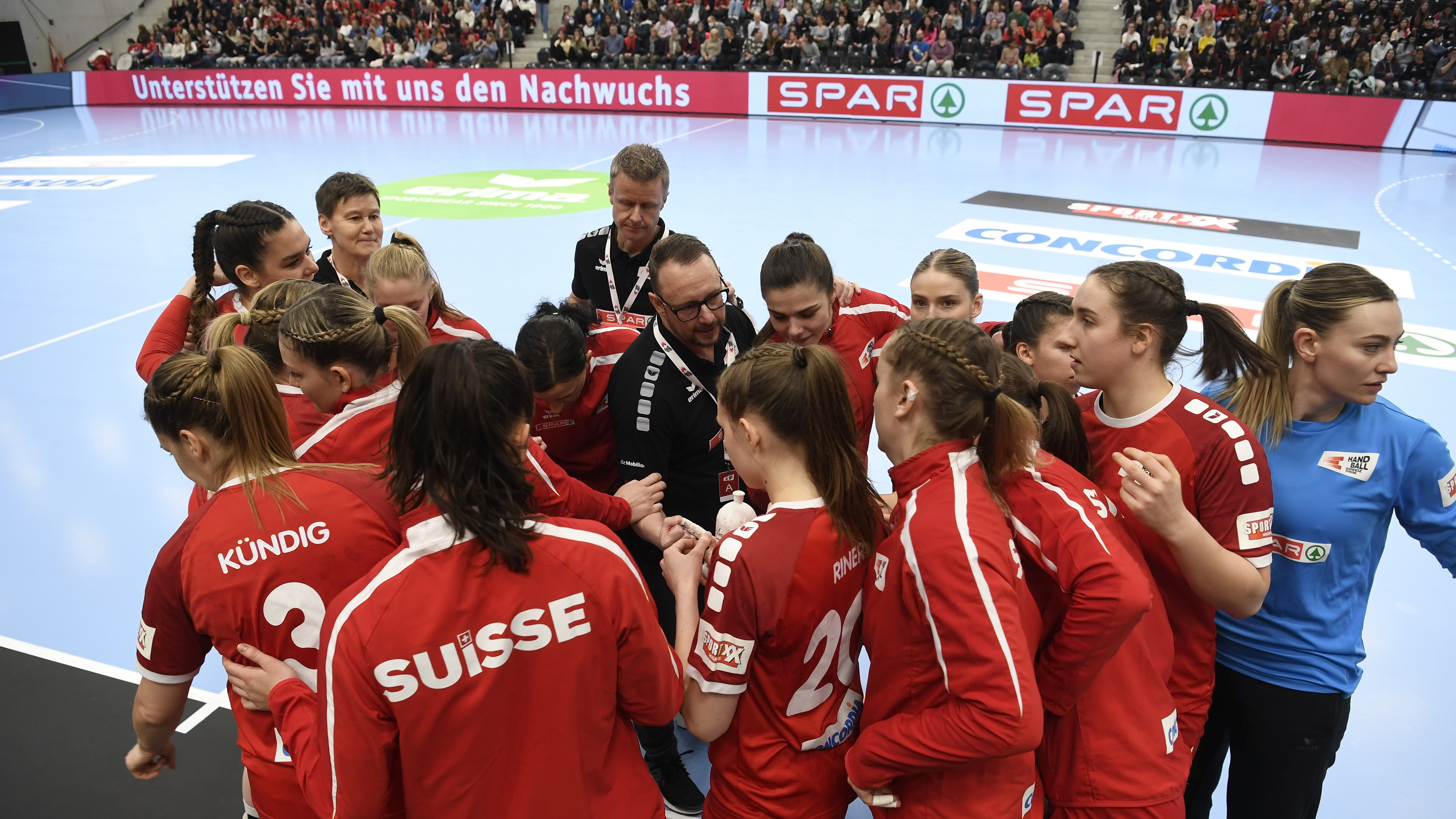 EM-Gruppe der Schweizerinnen ausgelost