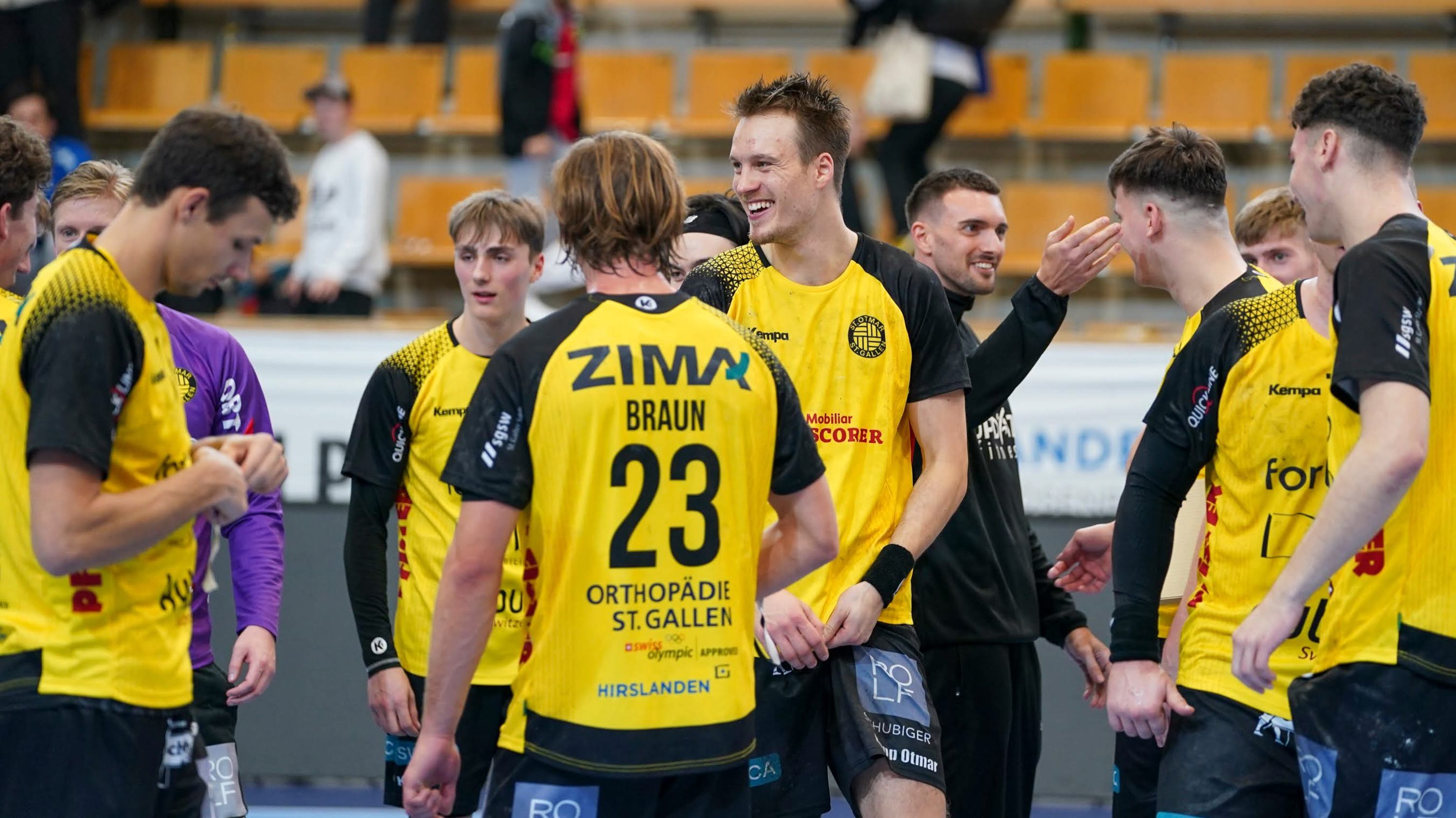 Otmar jubelt über Sieg über RTV Basel