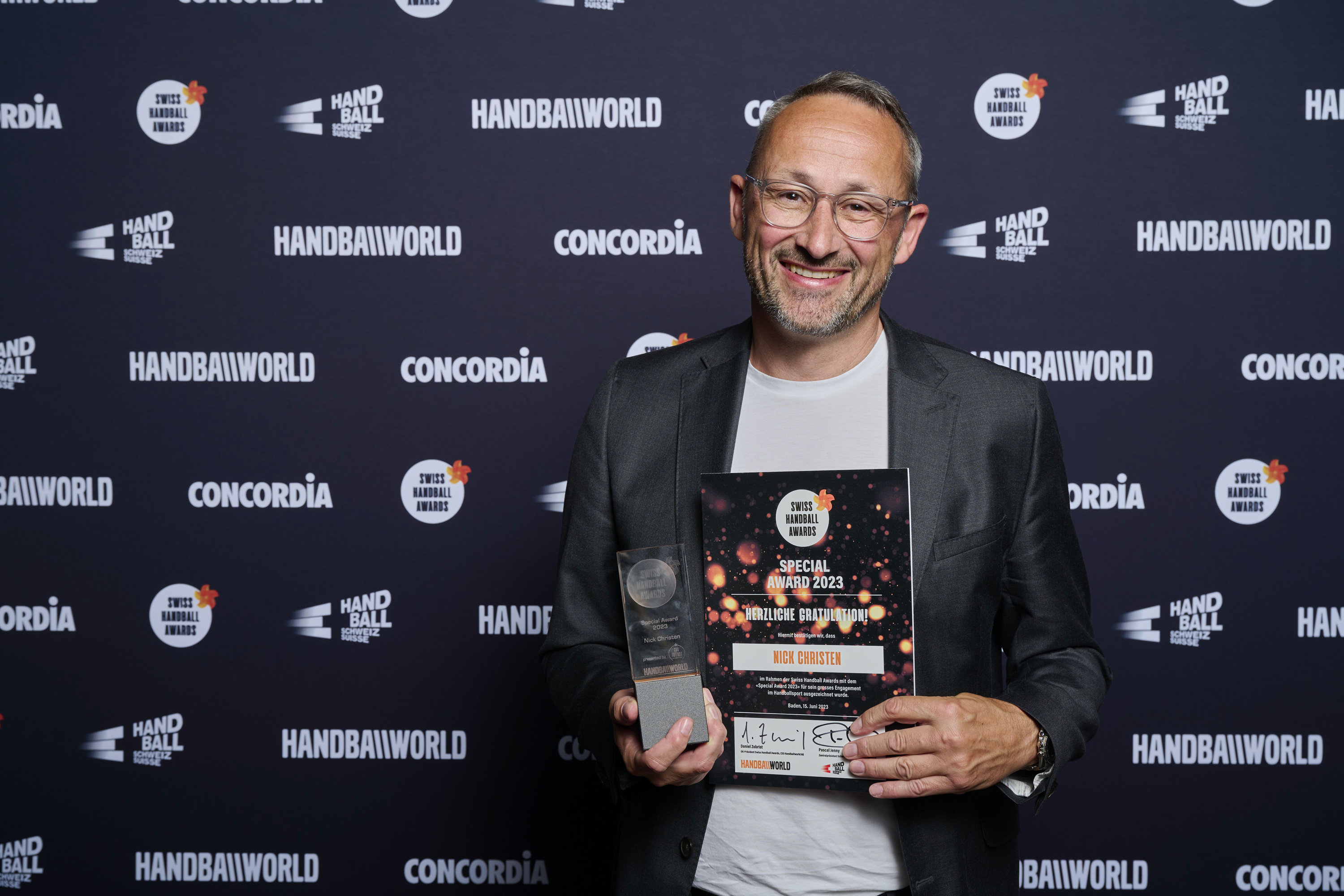 Nick Christen mit dem Special Award 2023 ausgezeichnet