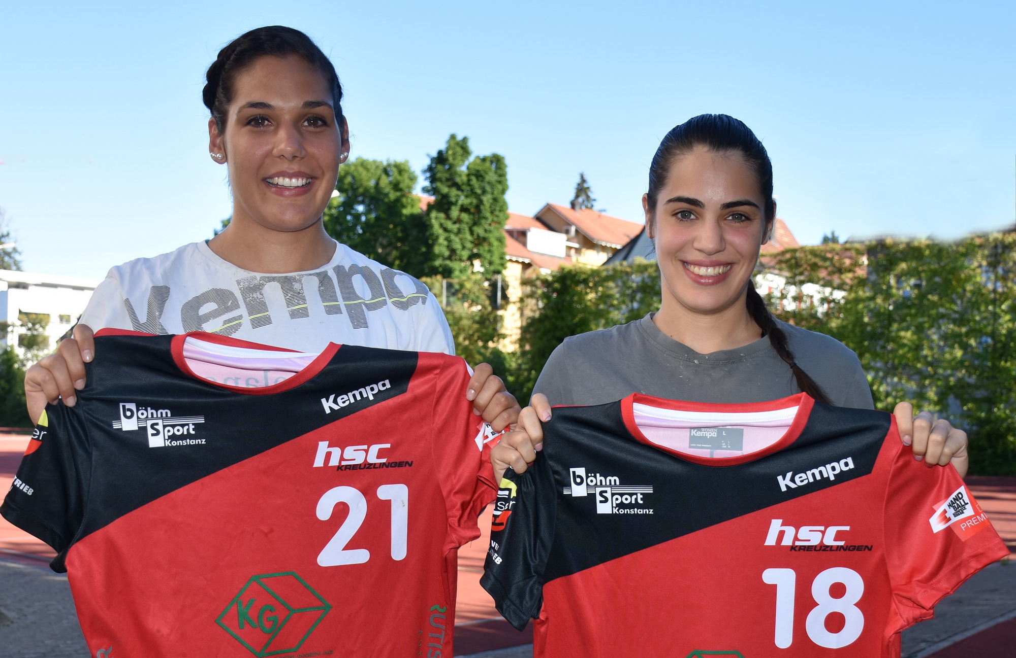 Isabel Tissekker (l.) und Renáta Juhász