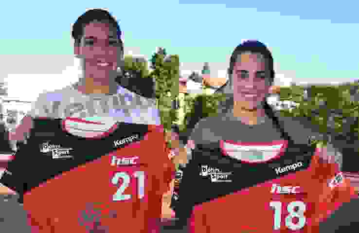 Isabel Tissekker (l.) und Renáta Juhász Isabel Tissekker (l.) und Renáta Juhász