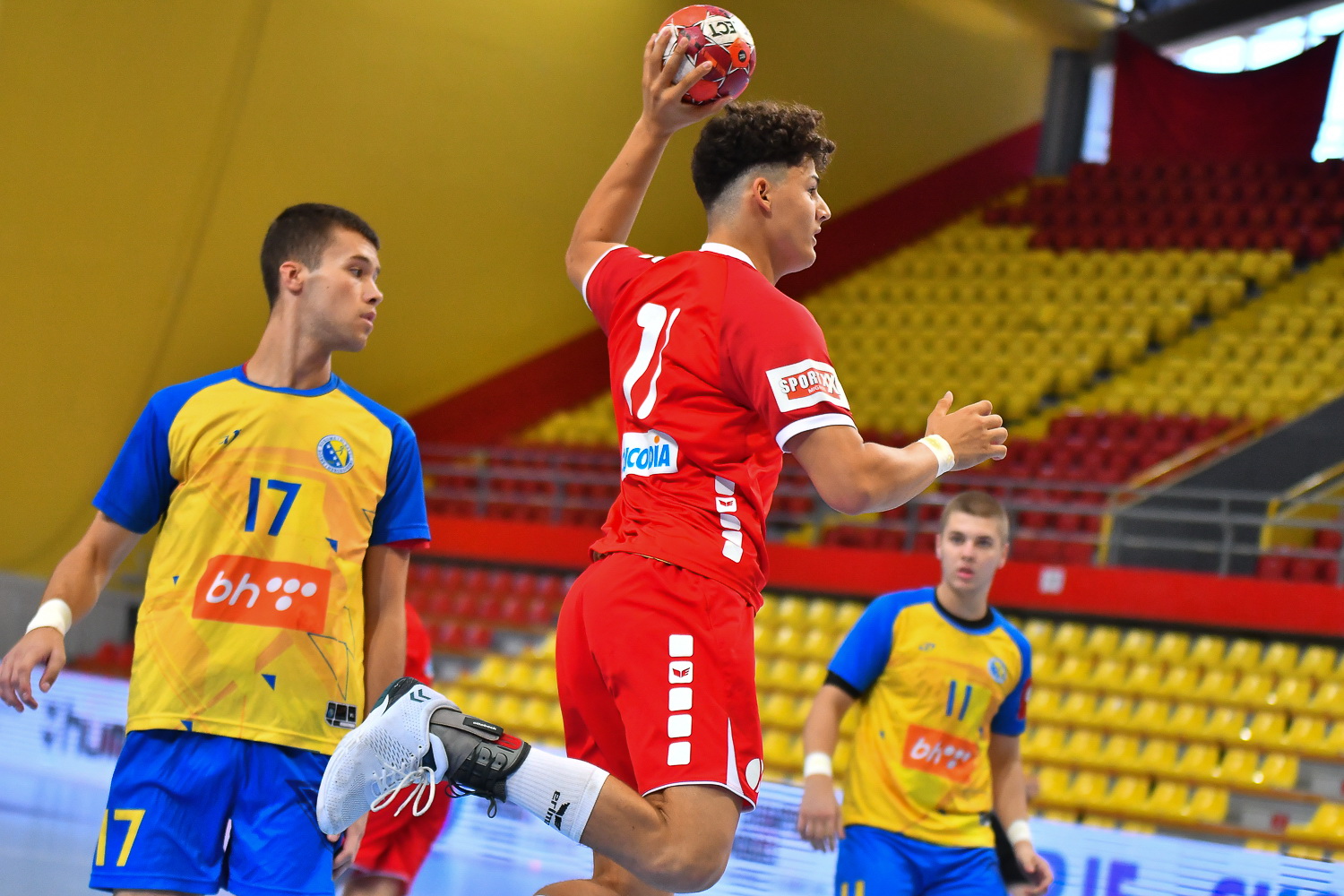 Gian Attenhofer U19 EHF Championship Gegen Bosnien Herzegowina