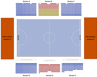 Plan de la salle Mobiliar Arena, Gümligen Plan de la salle Mobiliar Arena, Gümligen