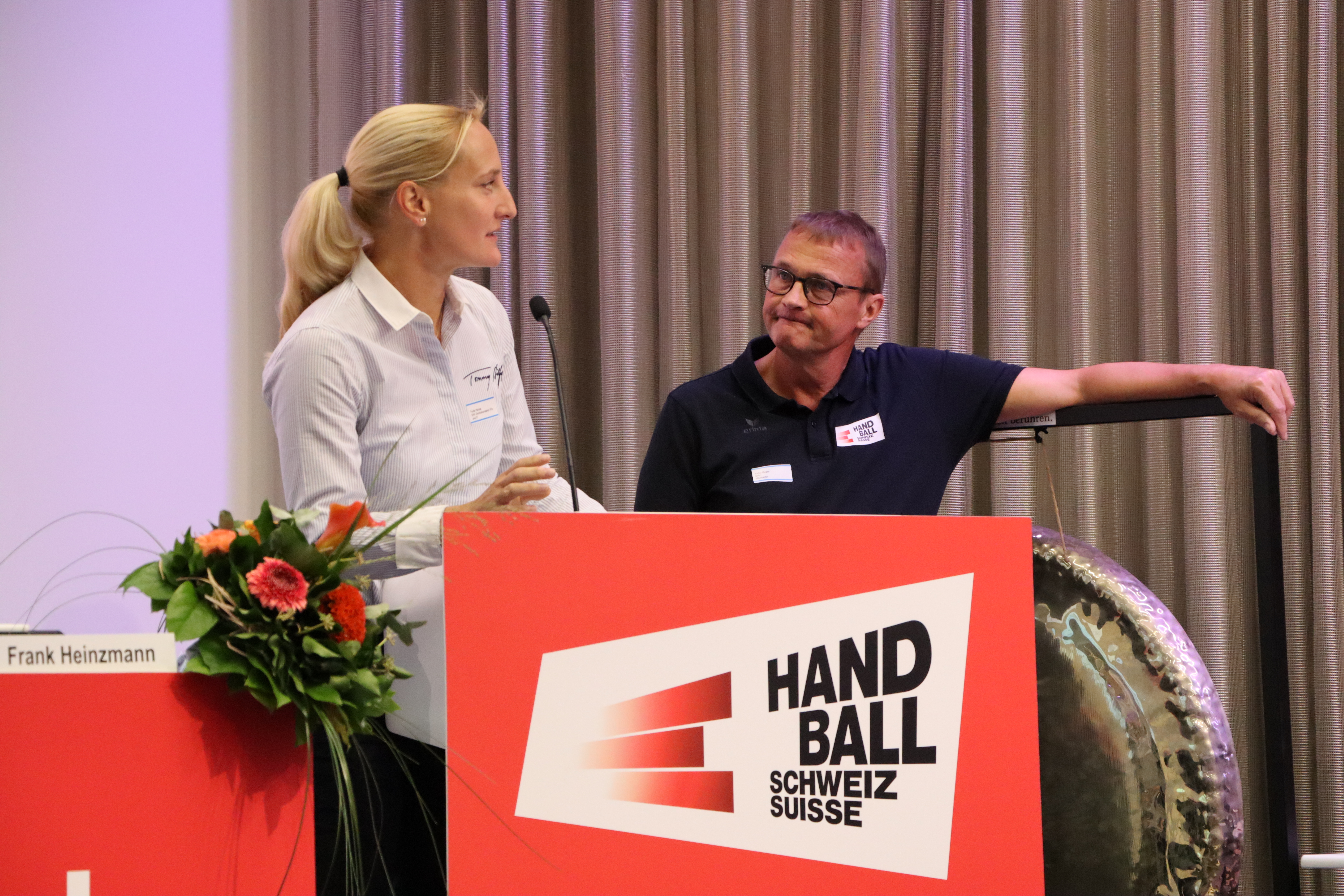 Nicole Furler und Roger Keller informierten über die EM 2024