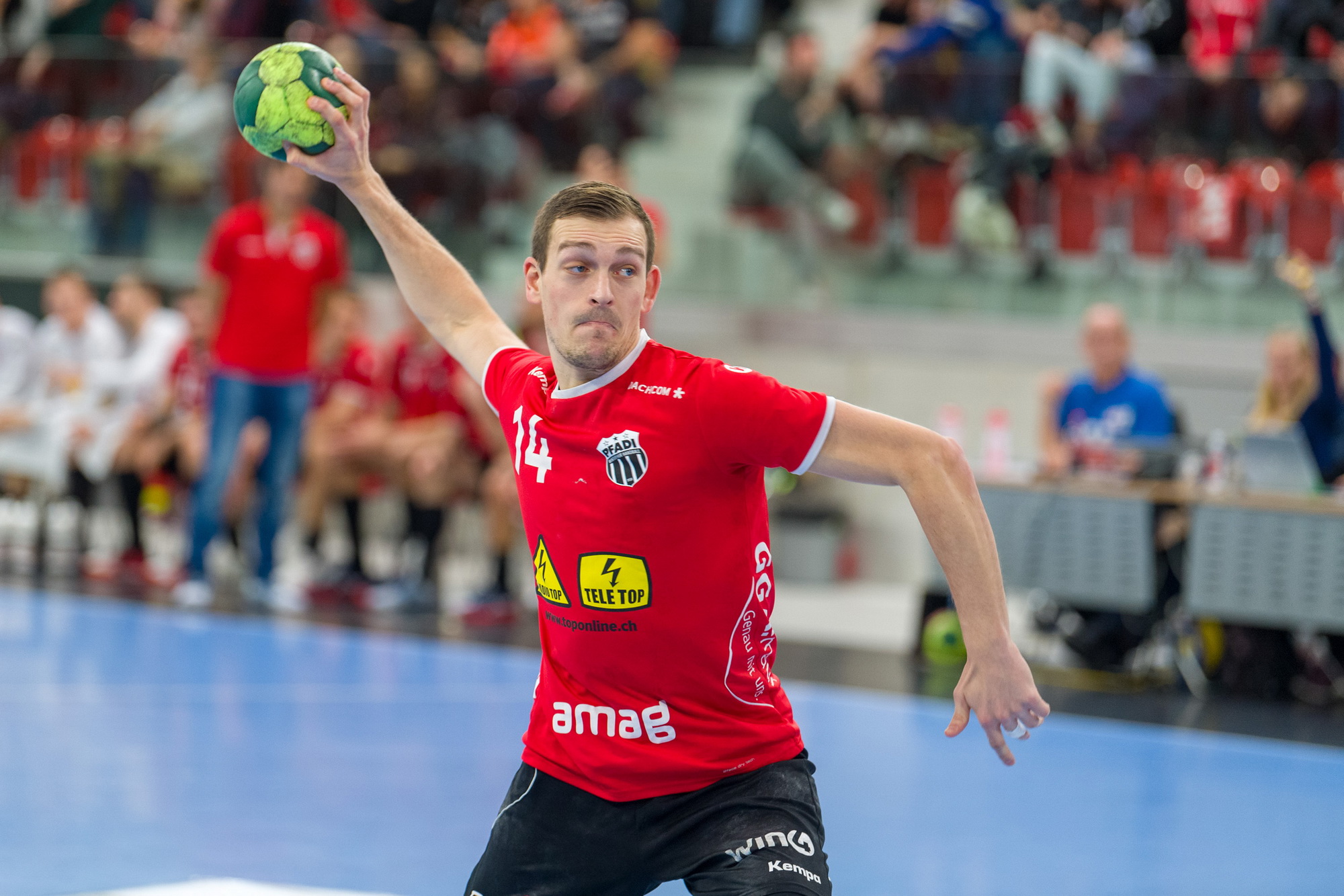 Marvin Lier von Pfadi Winterthur. (Martin Deuring)