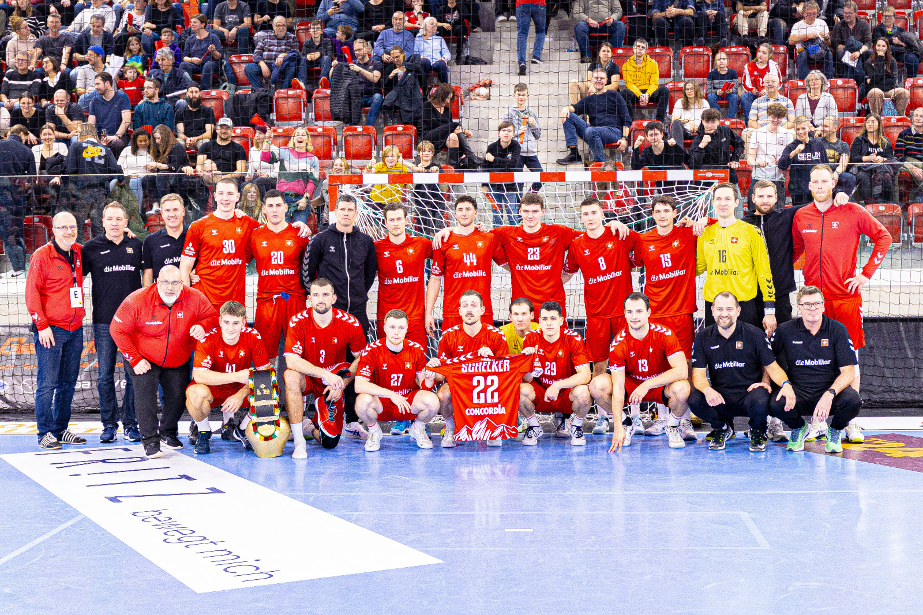 Die Schweiz gewinnt den 50. Yellow Cup Mosberger