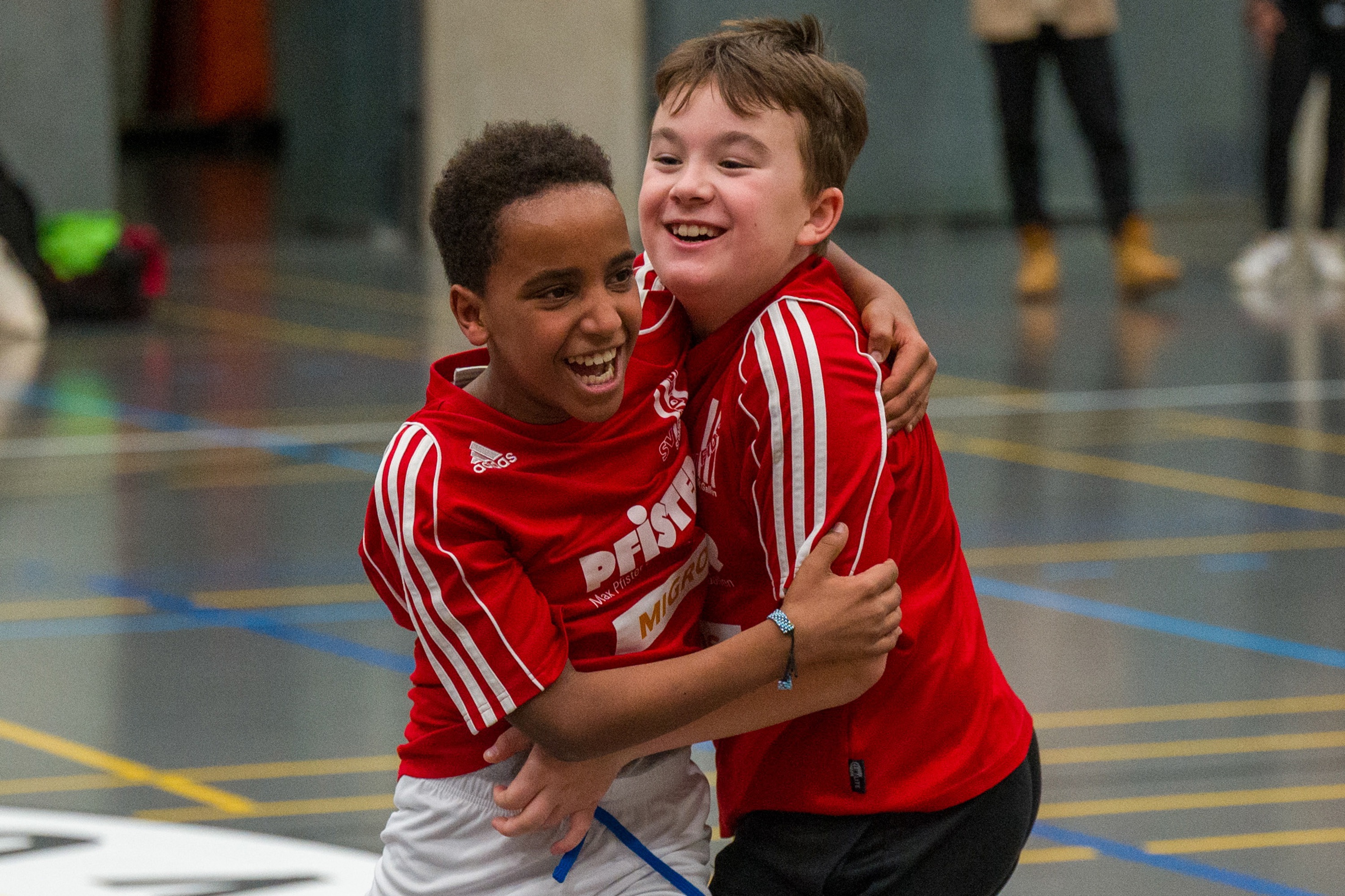 Lachende Gesichter Togetherleague Deuring
