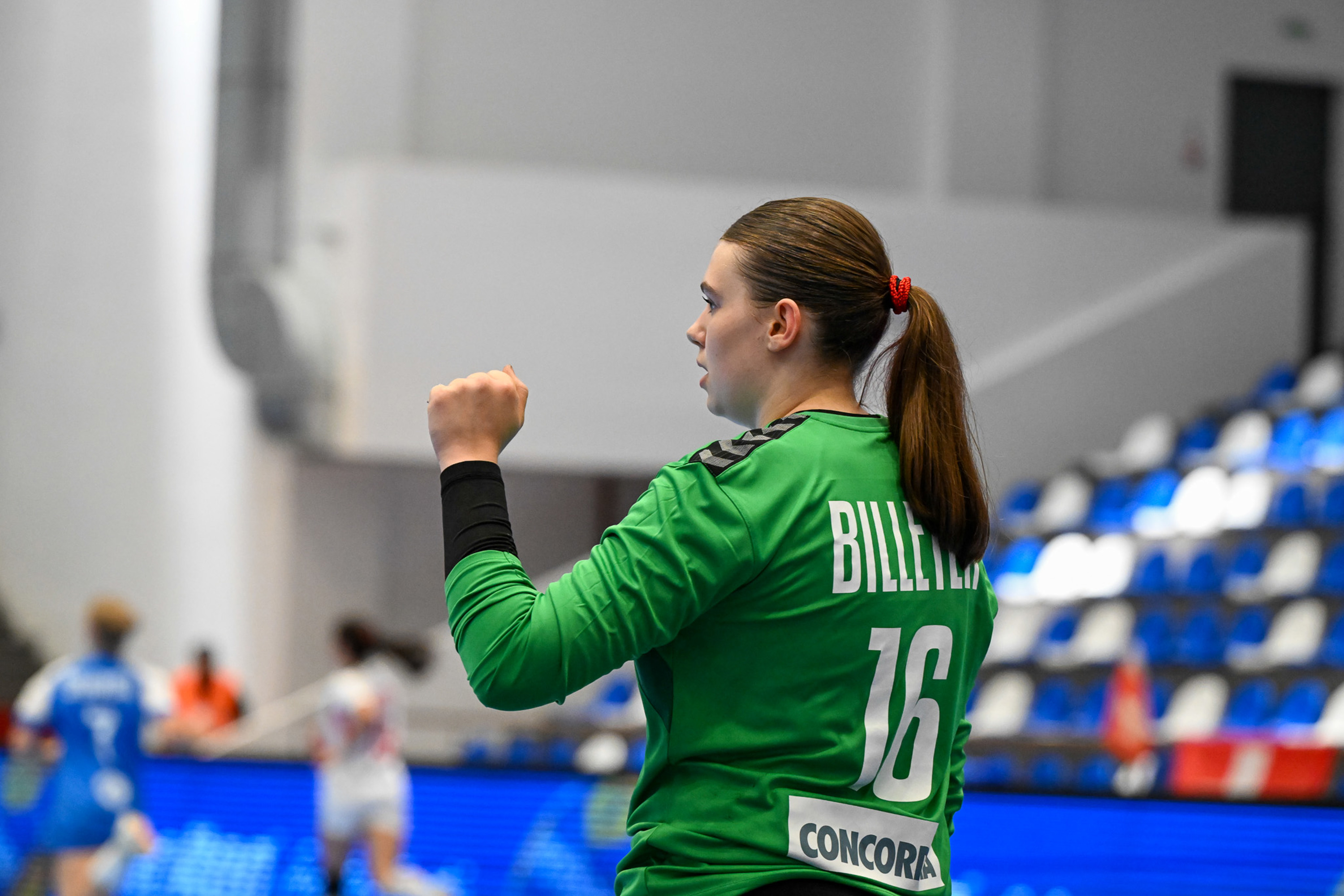 Jael Billeter Im Tor An Der U18 WM Frauen
