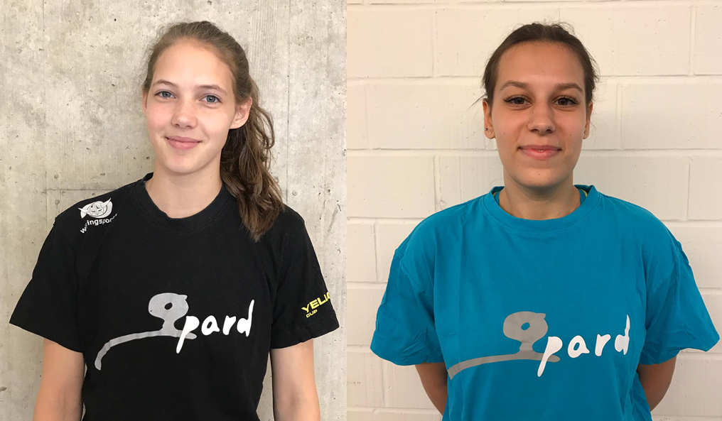 Liv Rusert (l.) und Katja Lischka spielen 2019/20 für Yellow Winterthur