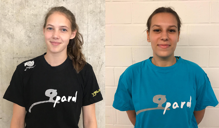 Liv Rusert (l.) und Katja Lischka spielen 2019/20 für Yellow Winterthur Liv Rusert (l.) und Katja Lischka spielen 2019/20 für Yellow Winterthur