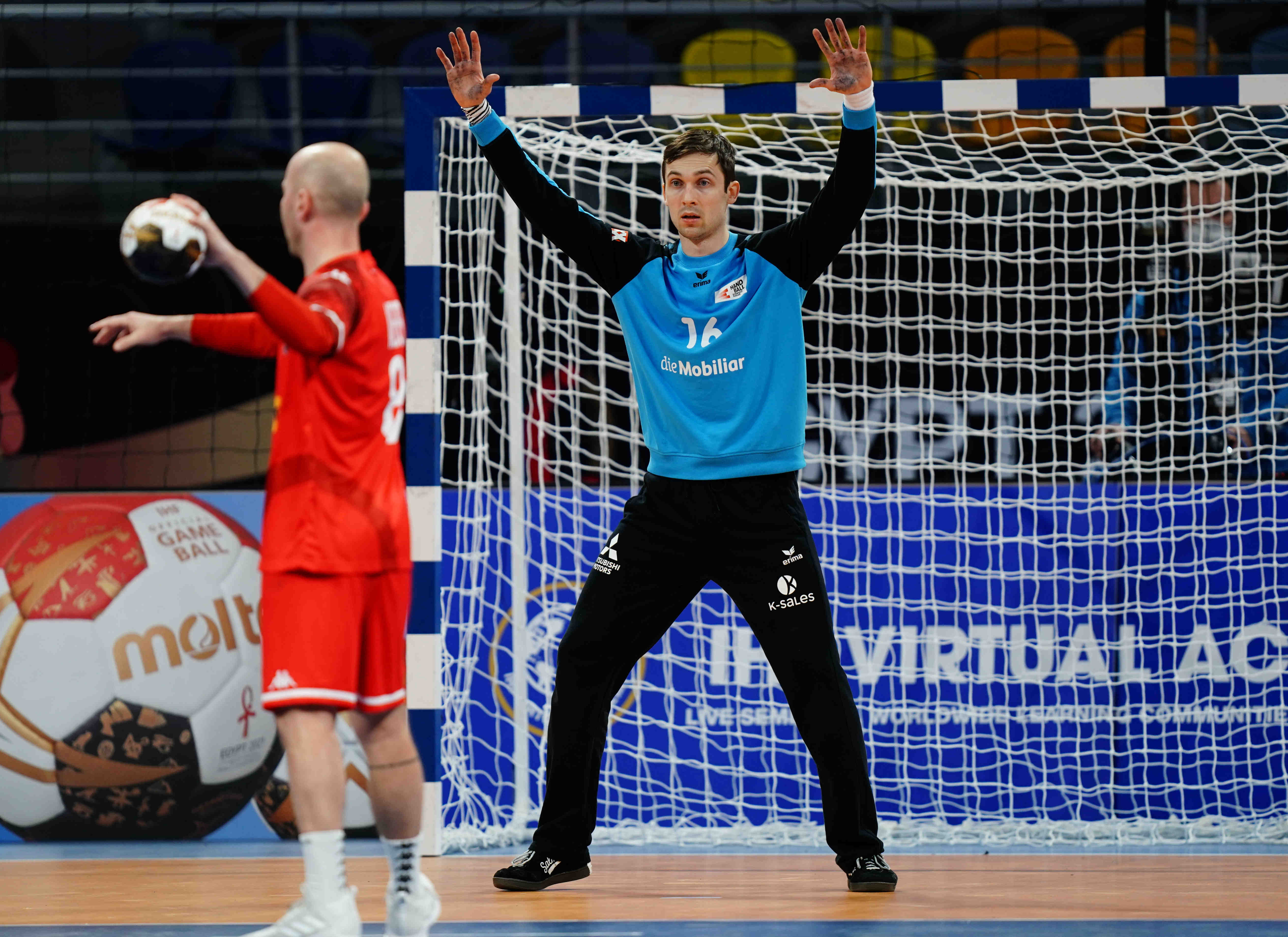 Nikola Portner beim 7-Meter