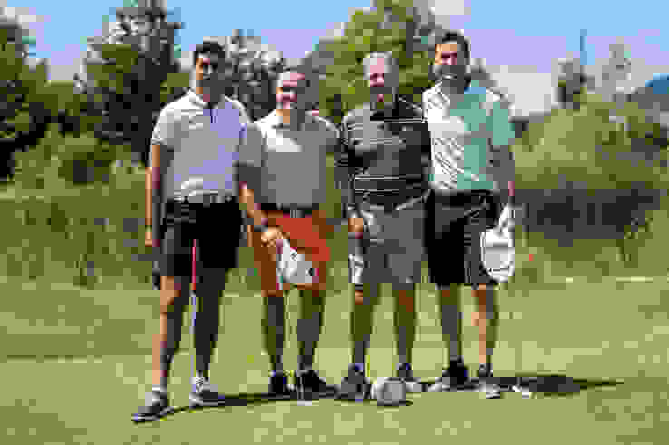 Bruttosieger: Ivo Heuberger, Semyel Bissig, Peter Kuratli und Marco Chiudinelli (v.l.n.r.) Bruttosieger: Ivo Heuberger, Semyel Bissig, Peter Kuratli und Marco Chiudinelli (v.l.n.r.)