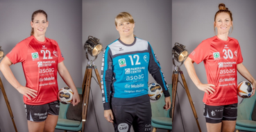 Noëlle Frey, Sibylle Peronino und Lucia Weibelova (v.l.) bleiben bei Rotweiss Thun Noëlle Frey, Sibylle Peronino und Lucia Weibelova (v.l.) bleiben bei Rotweiss Thun