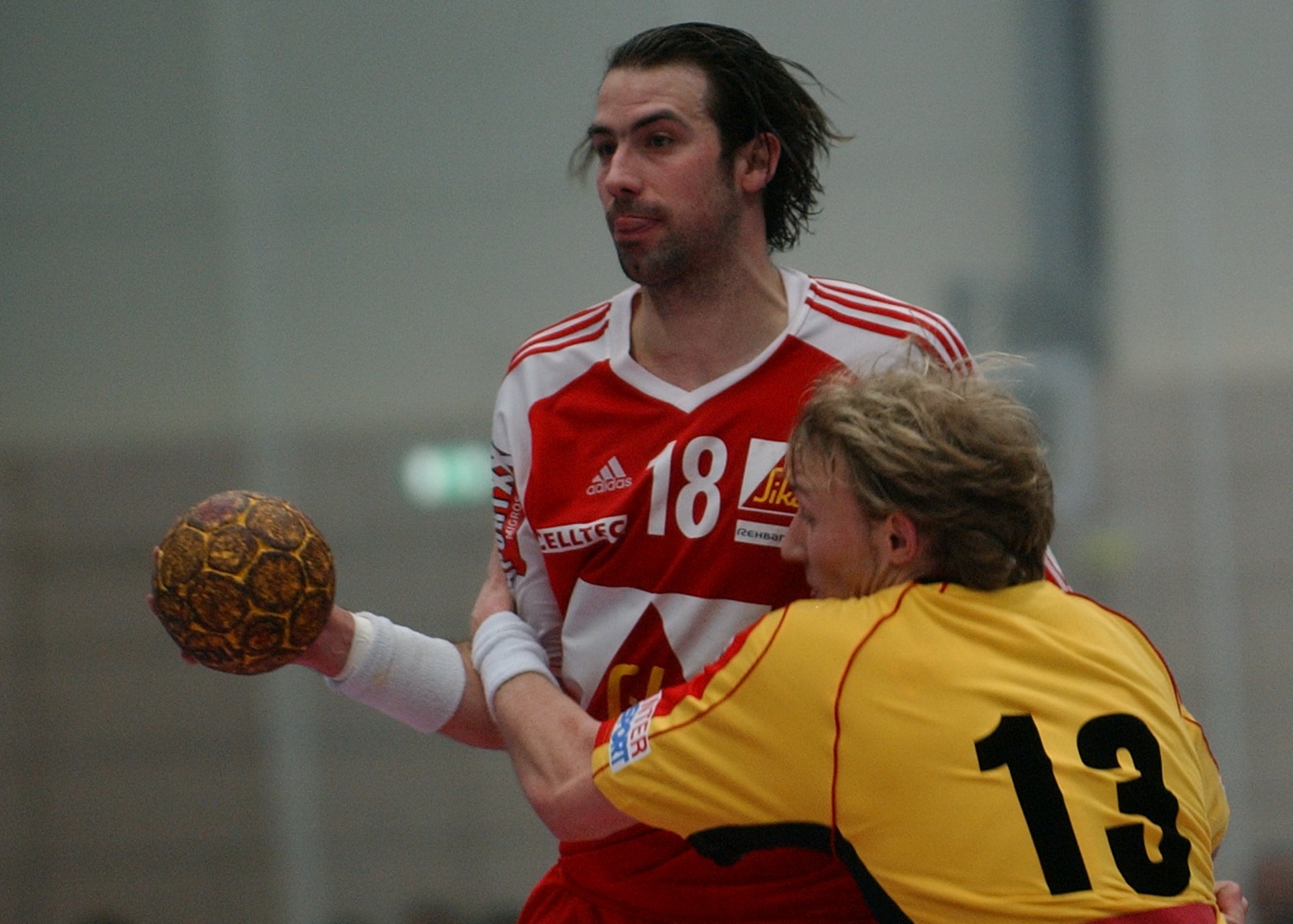 2005-01-07 GER-SUI 28-20 Testspiel Konstanz Gautschi 24.jpg