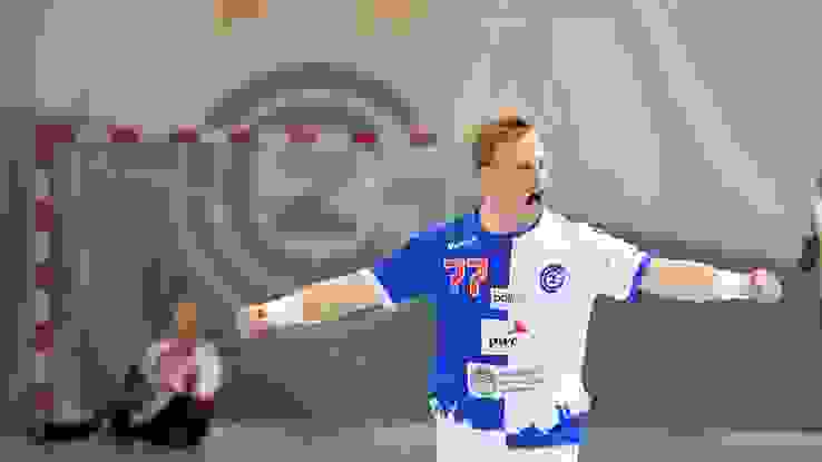 Tim Sartisson von GC Amicitia Zürich. (Alexander Wagner, 16.02.2020) Tim Sartisson von GC Amicitia Zürich. (Alexander Wagner, 16.02.2020)