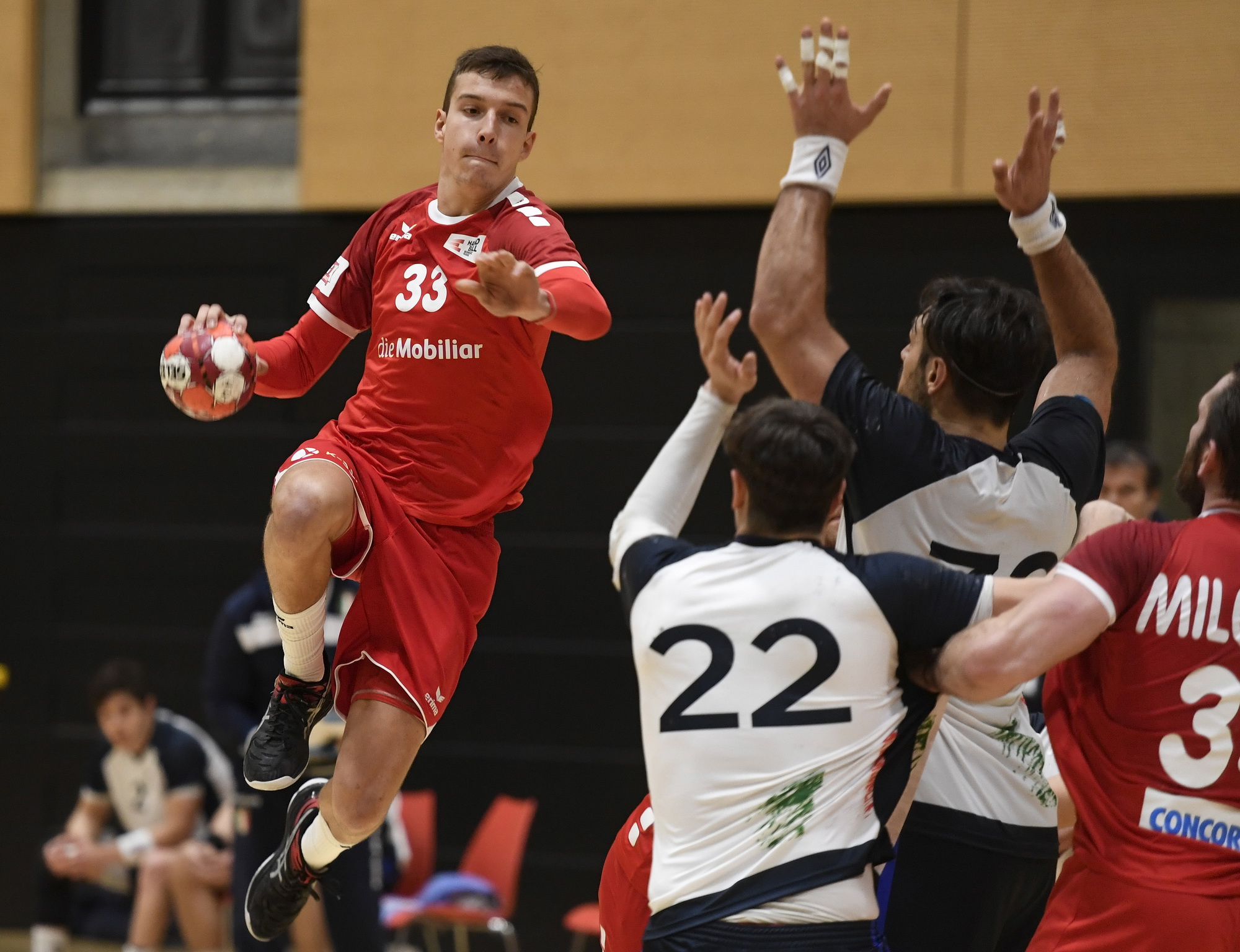 Tim Rellstab In Seinem Ersten Länderspiel (Alexander Wagner)