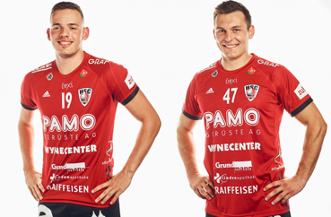 Raphael Rohr (l.) und Patrick Strebel Raphael Rohr (l.) und Patrick Strebel