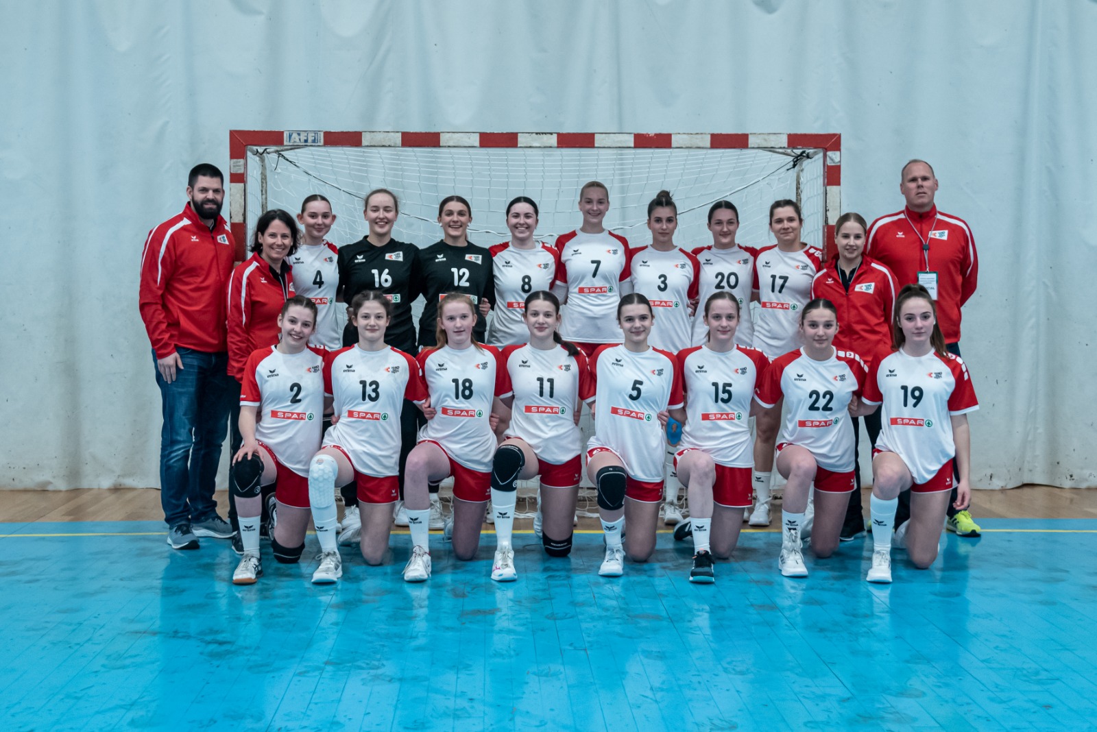 U18-Nationalteam Frauen in Portugal im März 2023