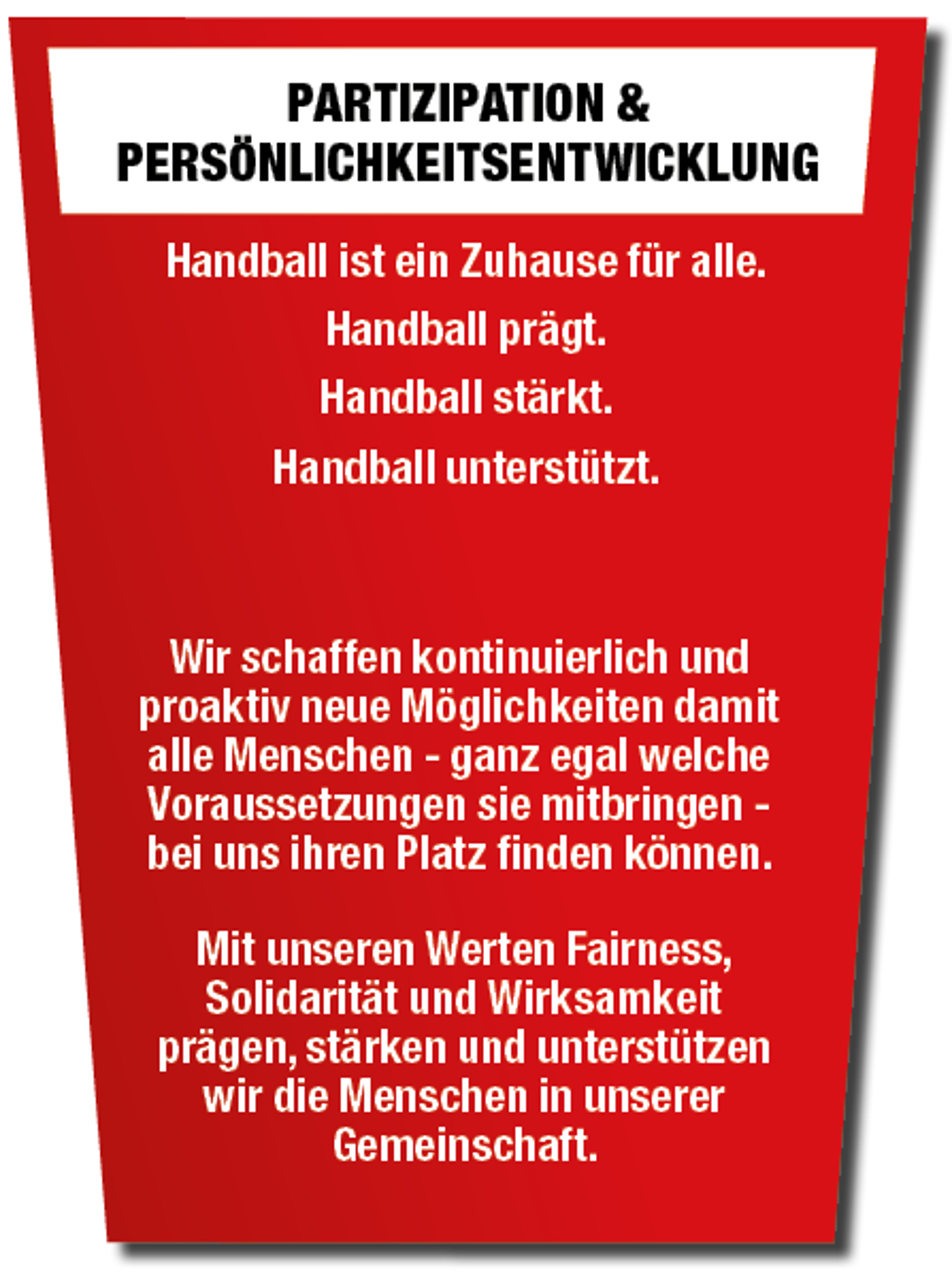 Vision Und Mission 2023 Säule Partizipation Persönlichkeitsentwicklung