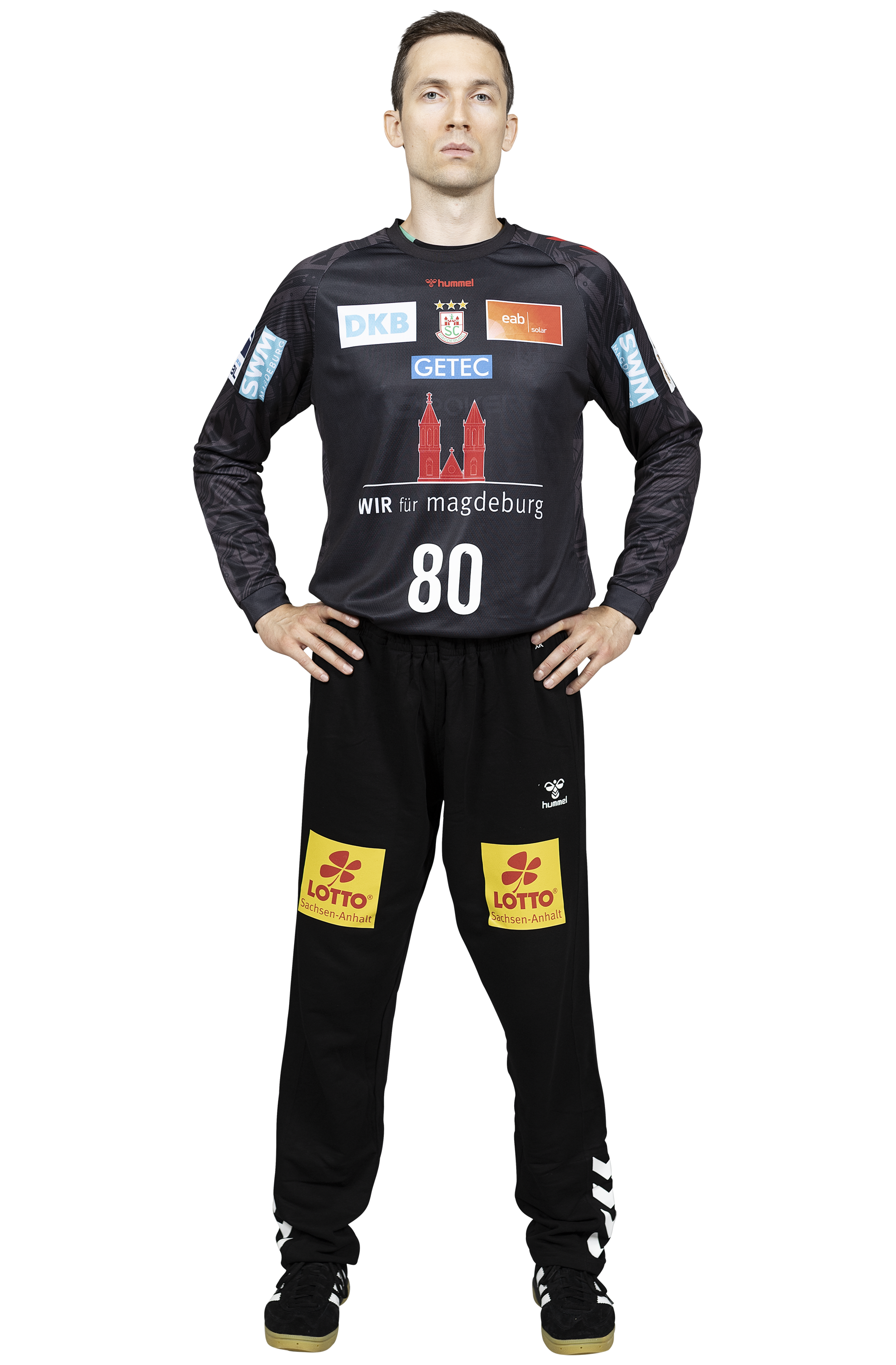SC MAGDEBURG PORTNER NIKOLA 80 Ganzkörper Frontal