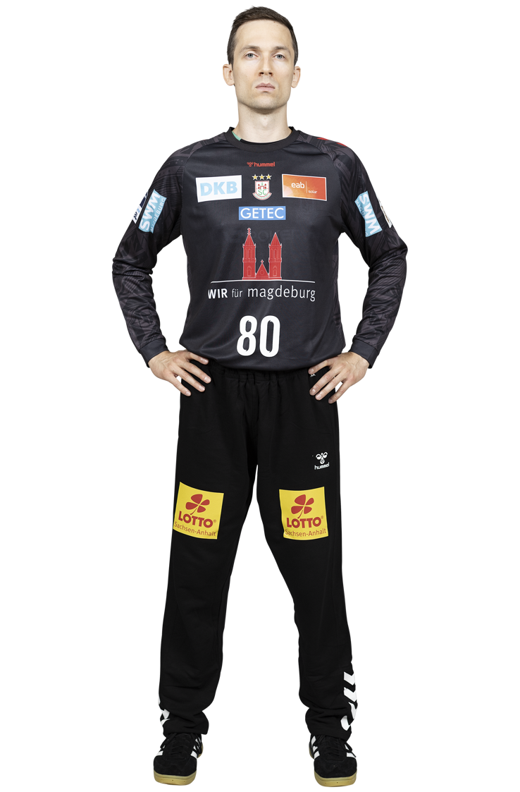 SC MAGDEBURG PORTNER NIKOLA 80 Ganzkörper Frontal SC MAGDEBURG PORTNER NIKOLA 80 Ganzkörper Frontal