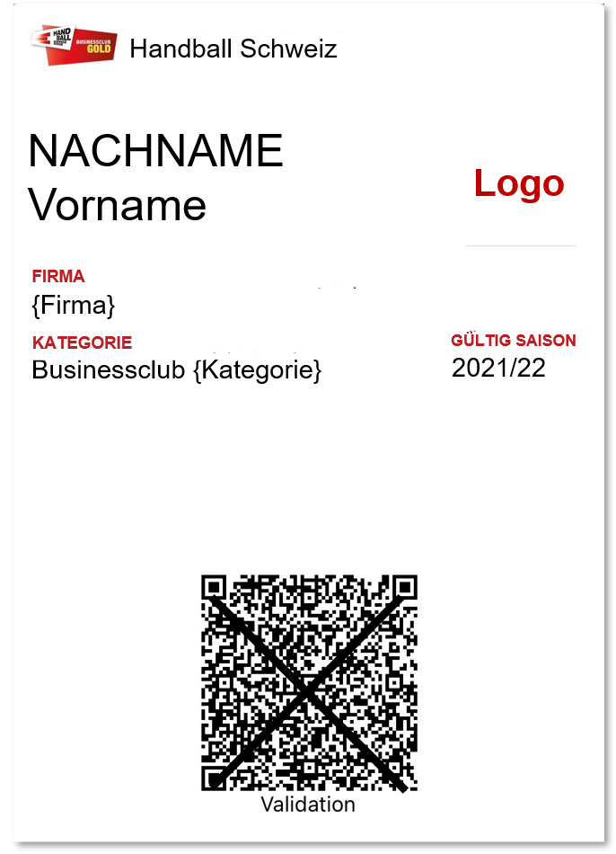 Ausweis Kat 10 Businessclub