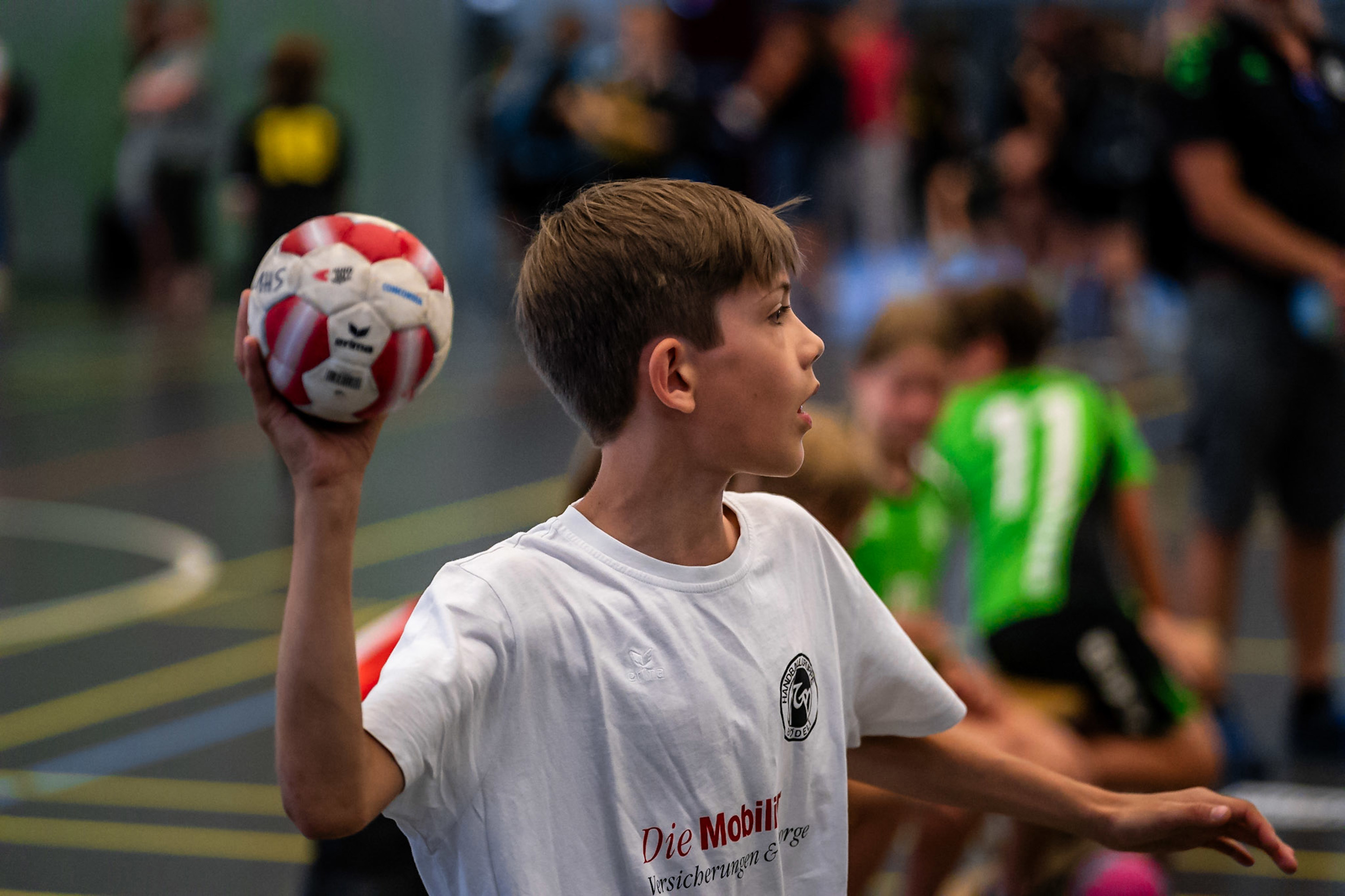 Softhandball am Kinderhandball Festival in Zofingen