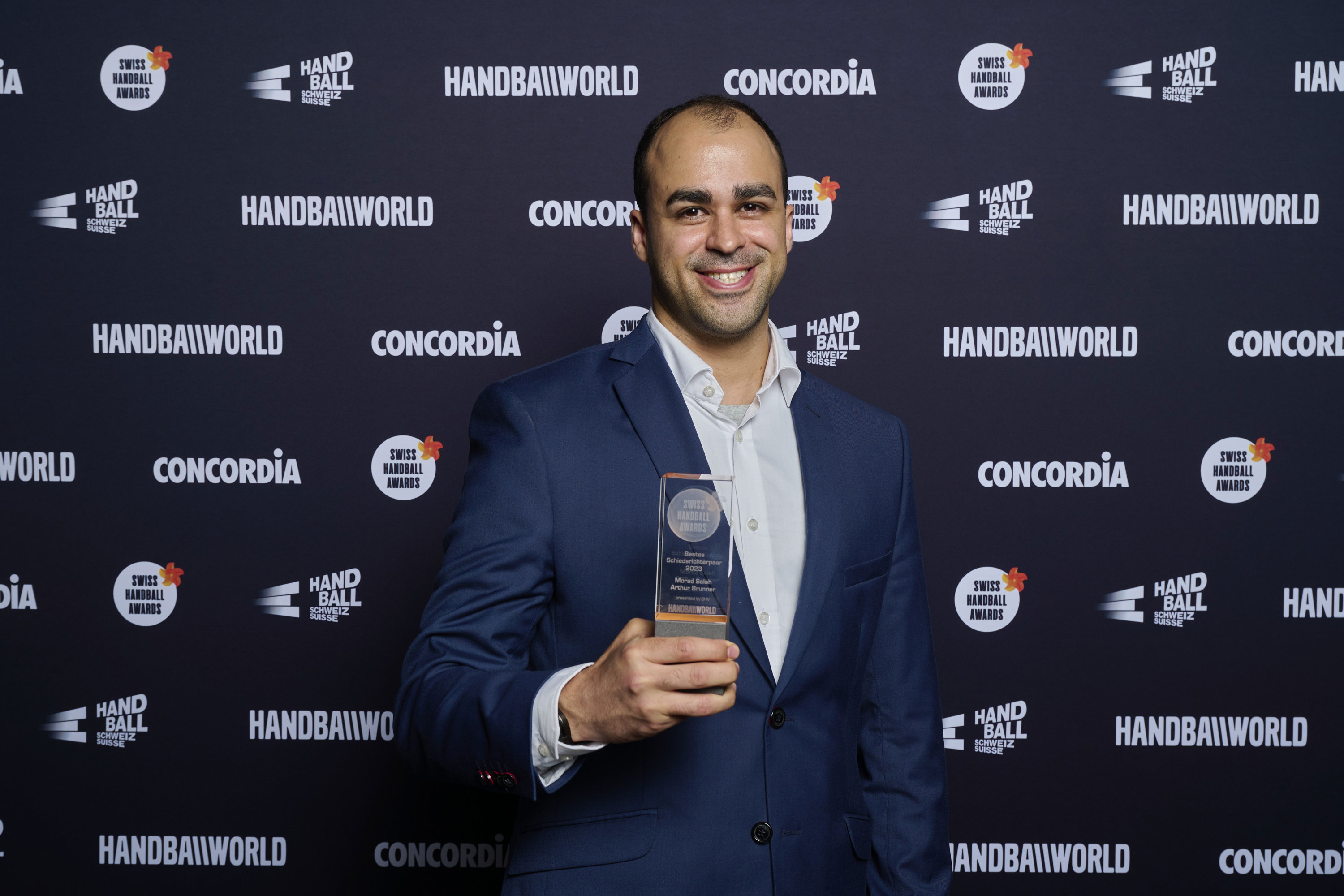 Morad Salah und Arthur Brunner als Schiedsrichter 2023 ausgezeichnet