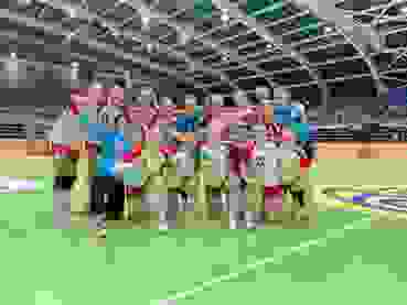 Nach dem Auftaktsieg gegen Ägypten darf das Siegerinnen-Foto nicht fehlen Nach dem Auftaktsieg gegen Ägypten darf das Siegerinnen-Foto nicht fehlen