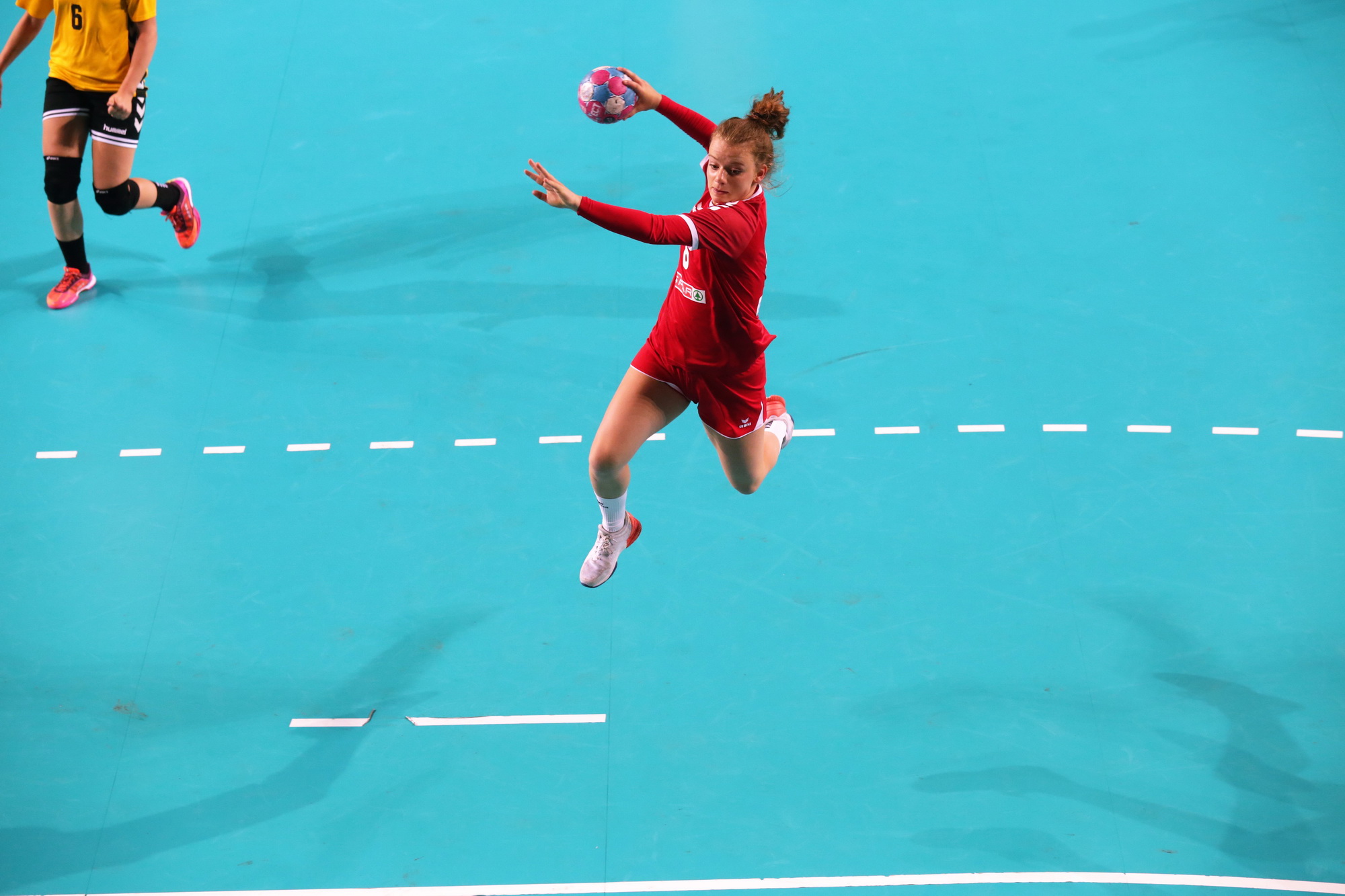 Kyra Gwerder Im Spiel Gegen Litauen (EHF)