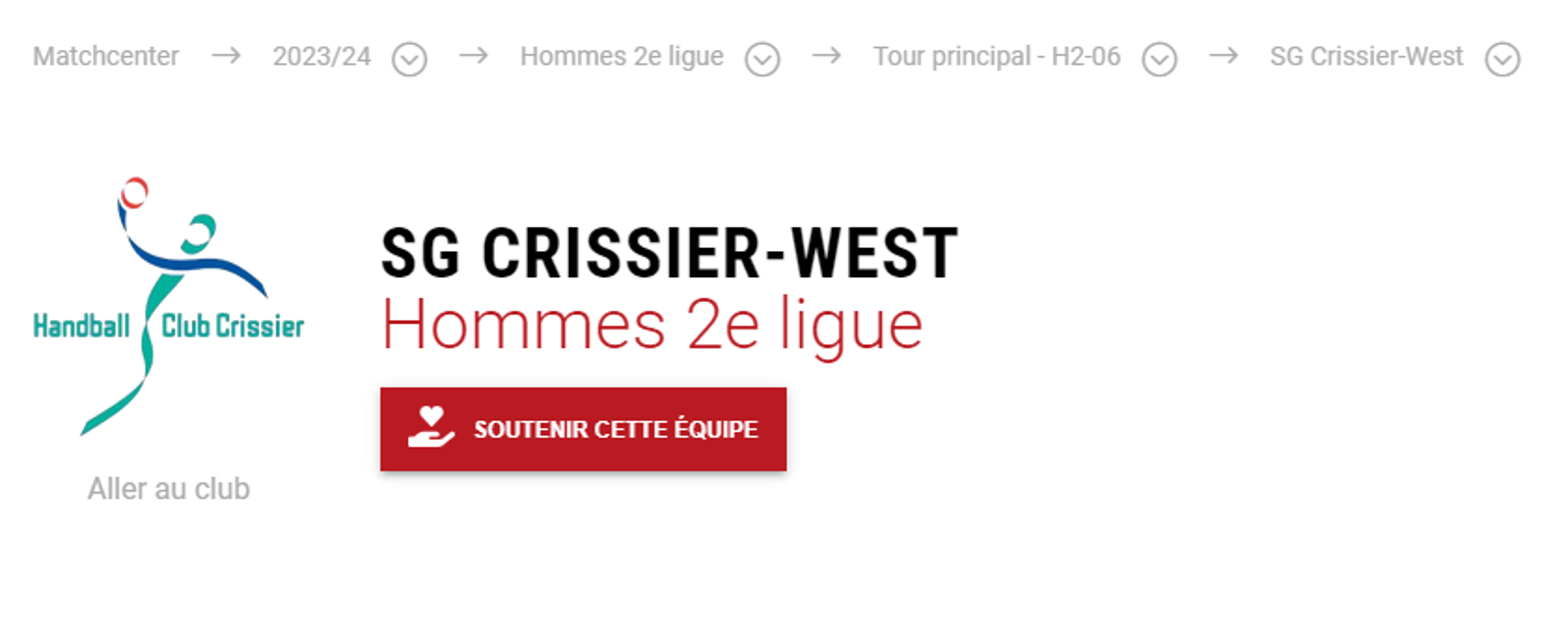 Sponsoring De Points HC Crissier