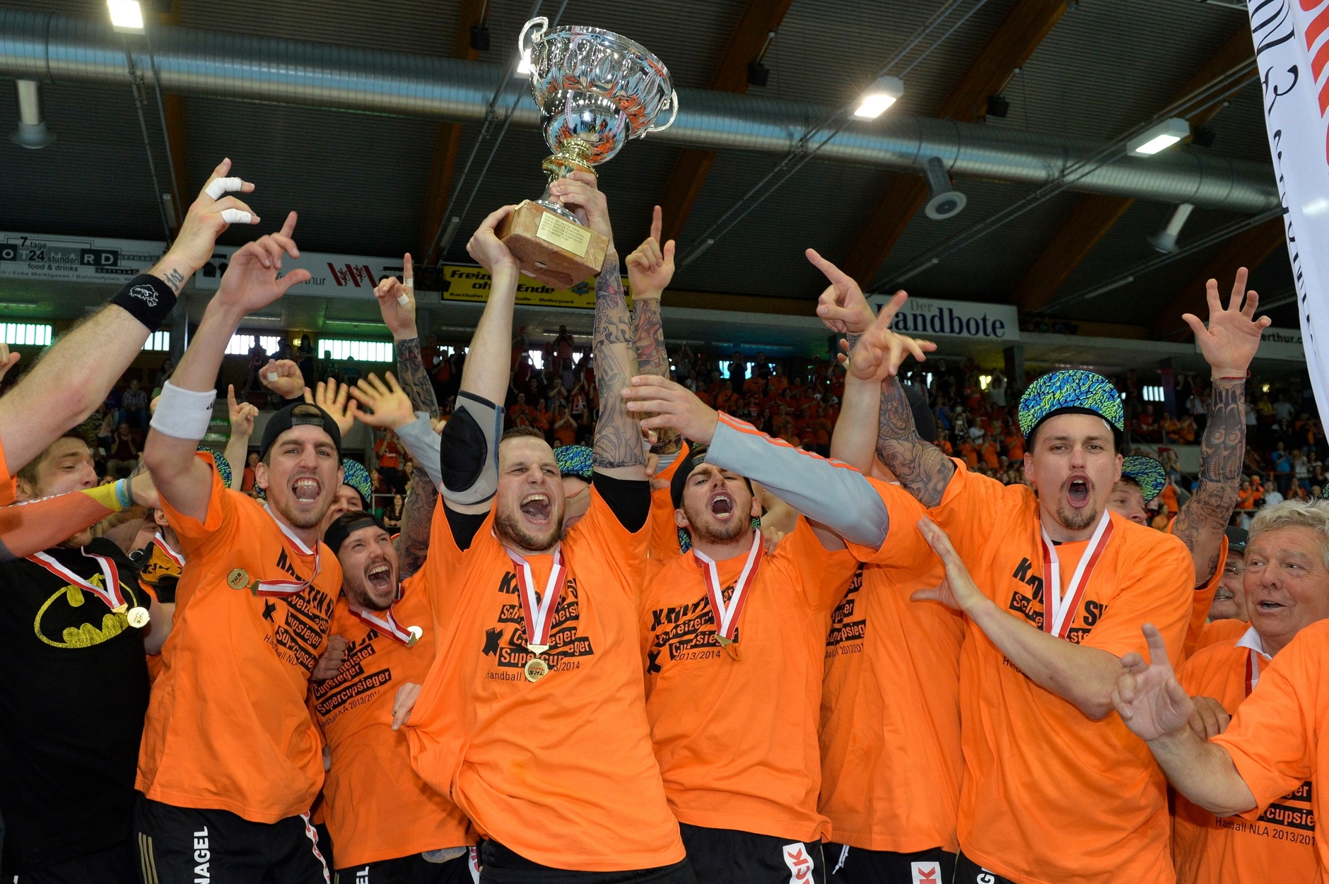 18. Mai 2014: Meistertitel für die Kadetten Schaffhausen