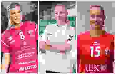 Anna Franková, Viktorija Blazhevska und Nina Gerber (v.l.) laufen ab sofort für Thun in der SPL1 auf. Anna Franková, Viktorija Blazhevska und Nina Gerber (v.l.) laufen ab sofort für Thun in der SPL1 auf.