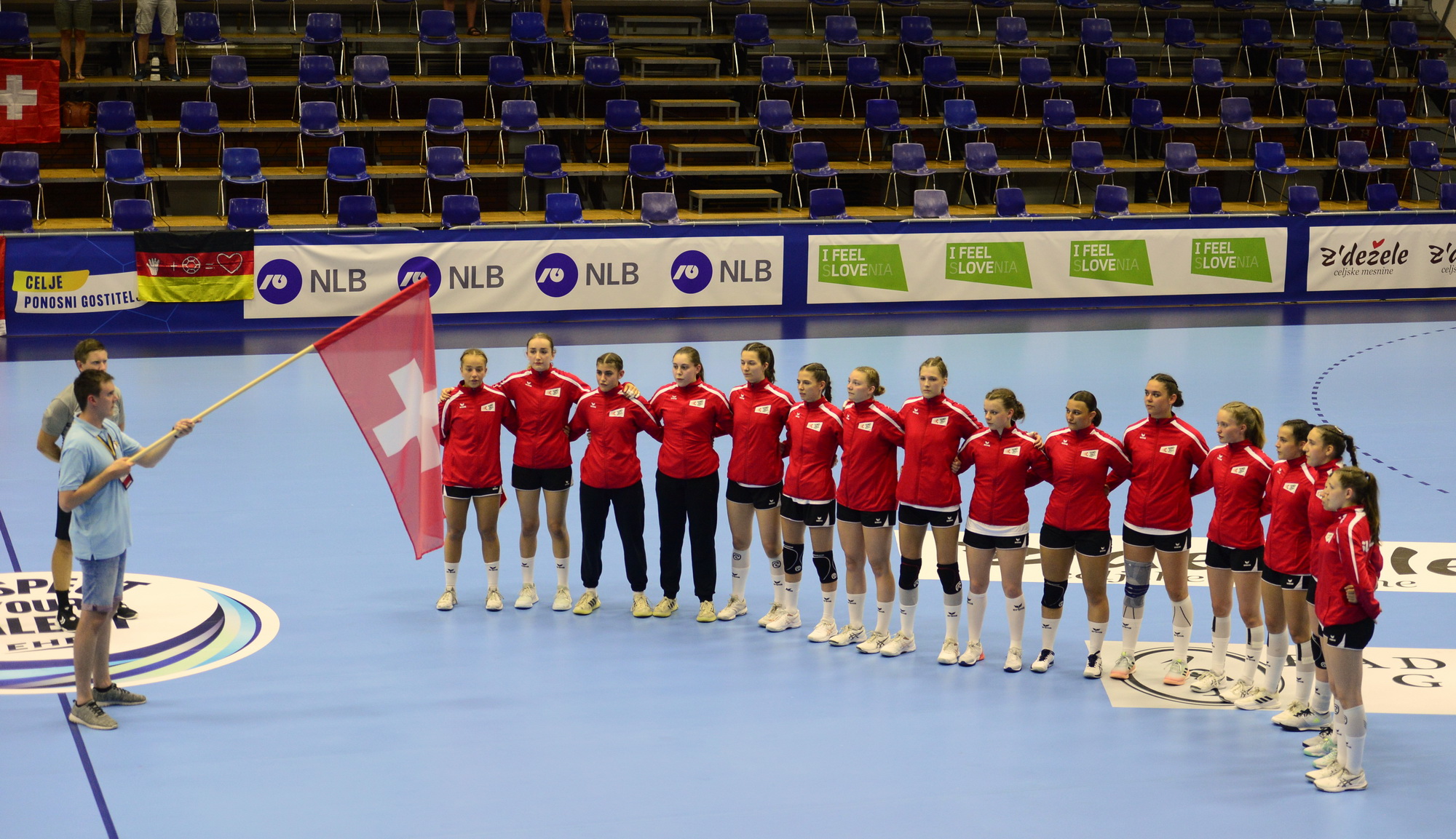 U19 Juniorinnen Beim EM Auftakt Gegen Deutschland